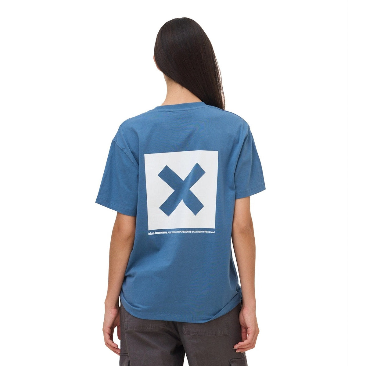 Blue Banana Nature Tee Indigo Blue - AW26UG011NATBL08