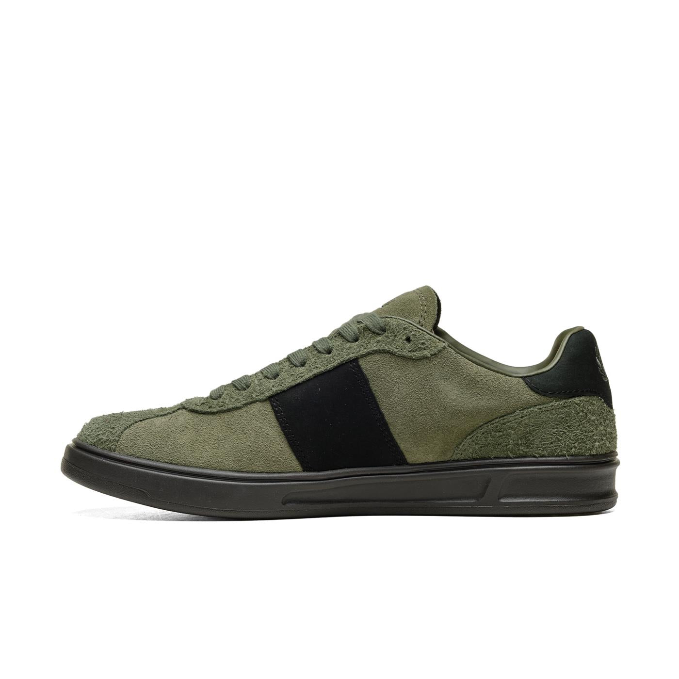 Fred Perry B4 Suede Laurel Wreath Green/Laurel Wreath Green - B8325-X92