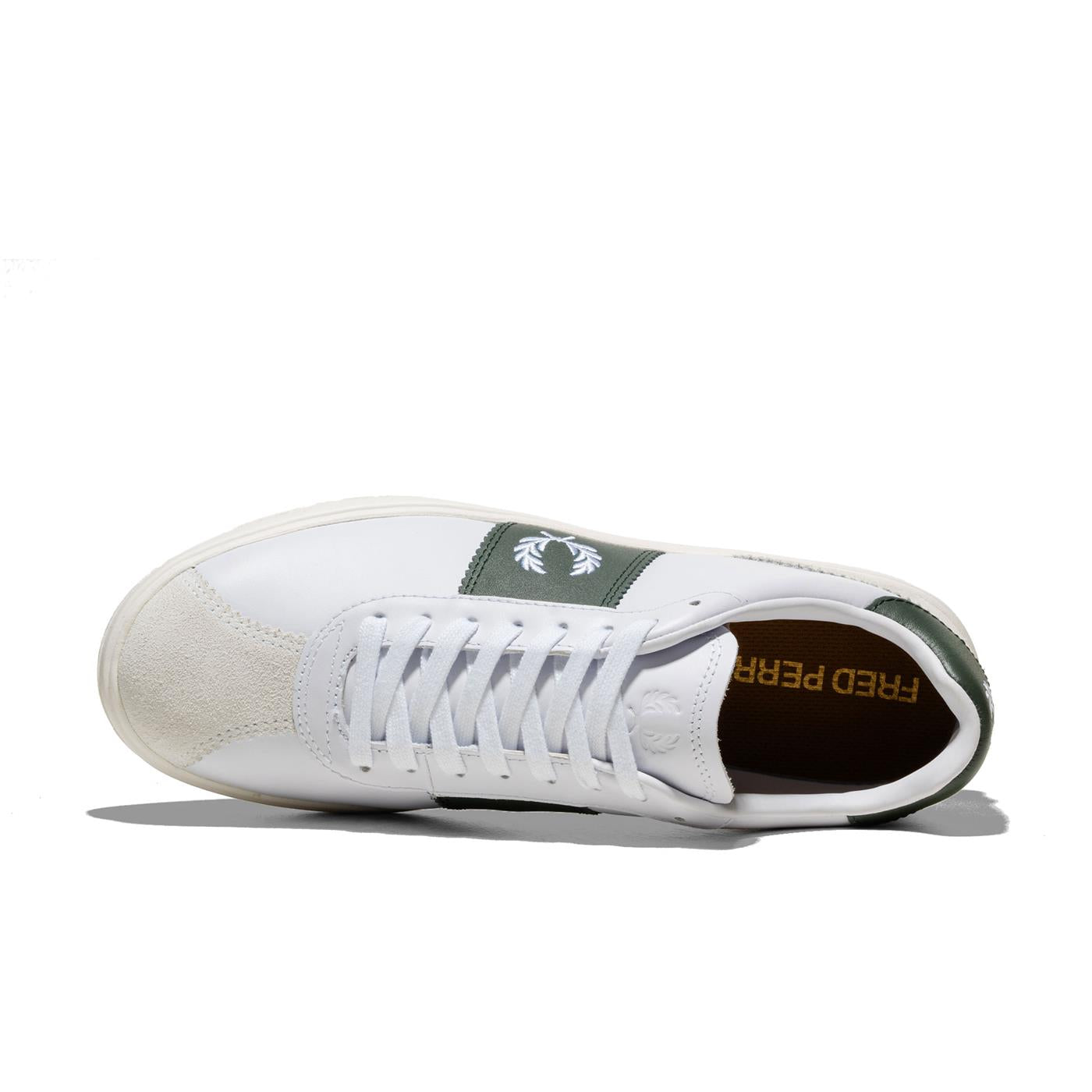 Fred Perry B4 Leather/Suede White - B9314-134