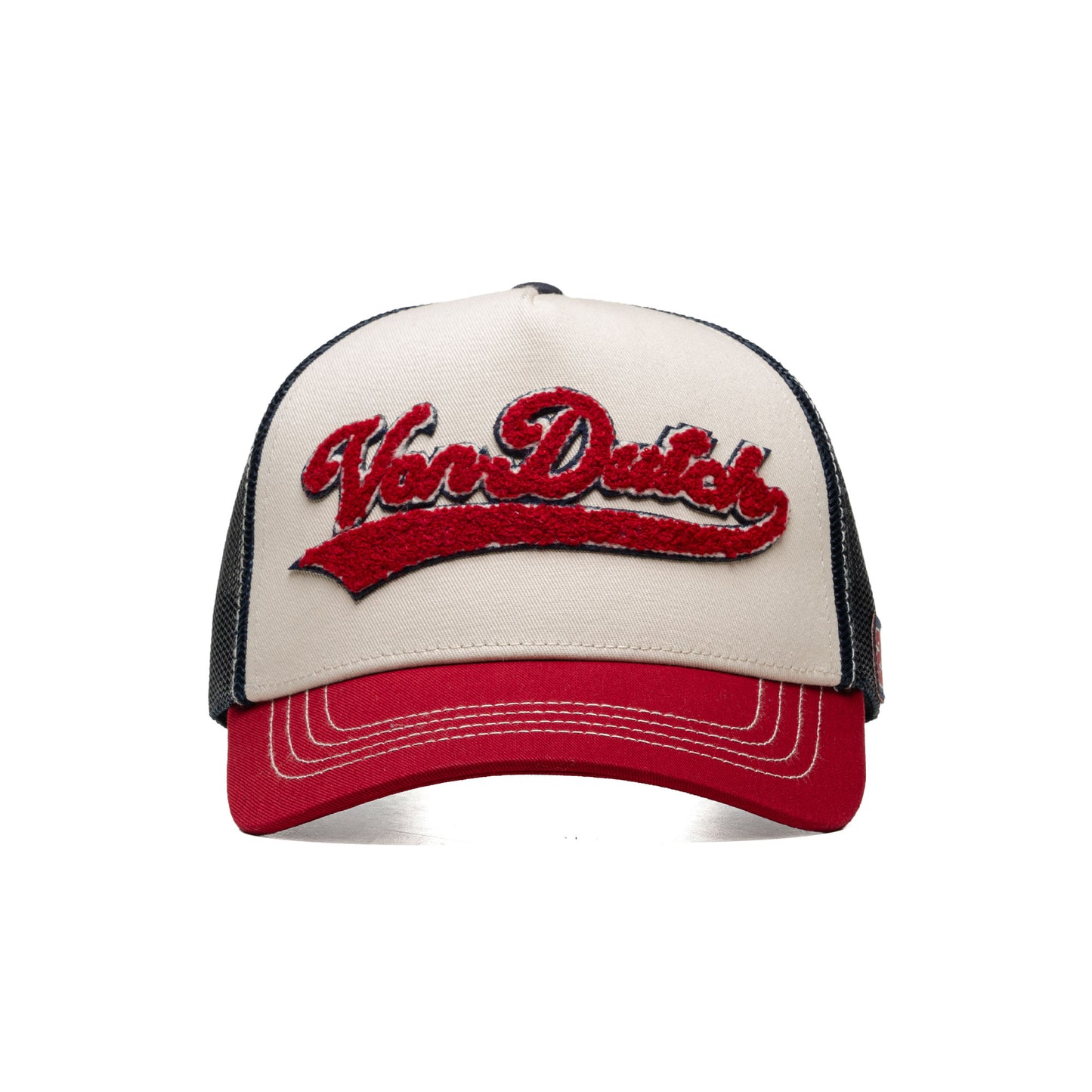 Von Dutch Trucker Cap Beige/Port/Navy