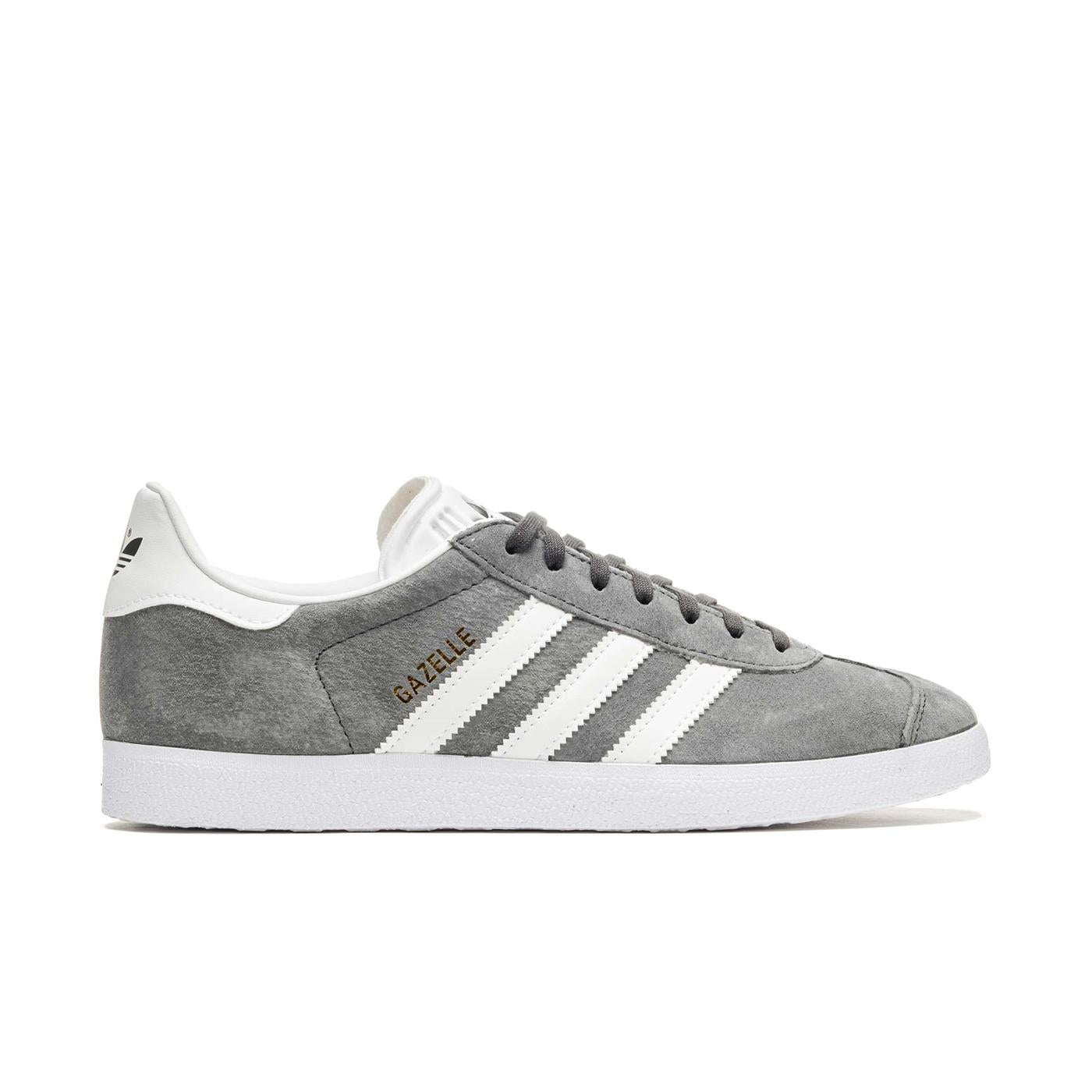 Adidas Gazelle Solid Grey/White/Metallic Gold  - BB5480