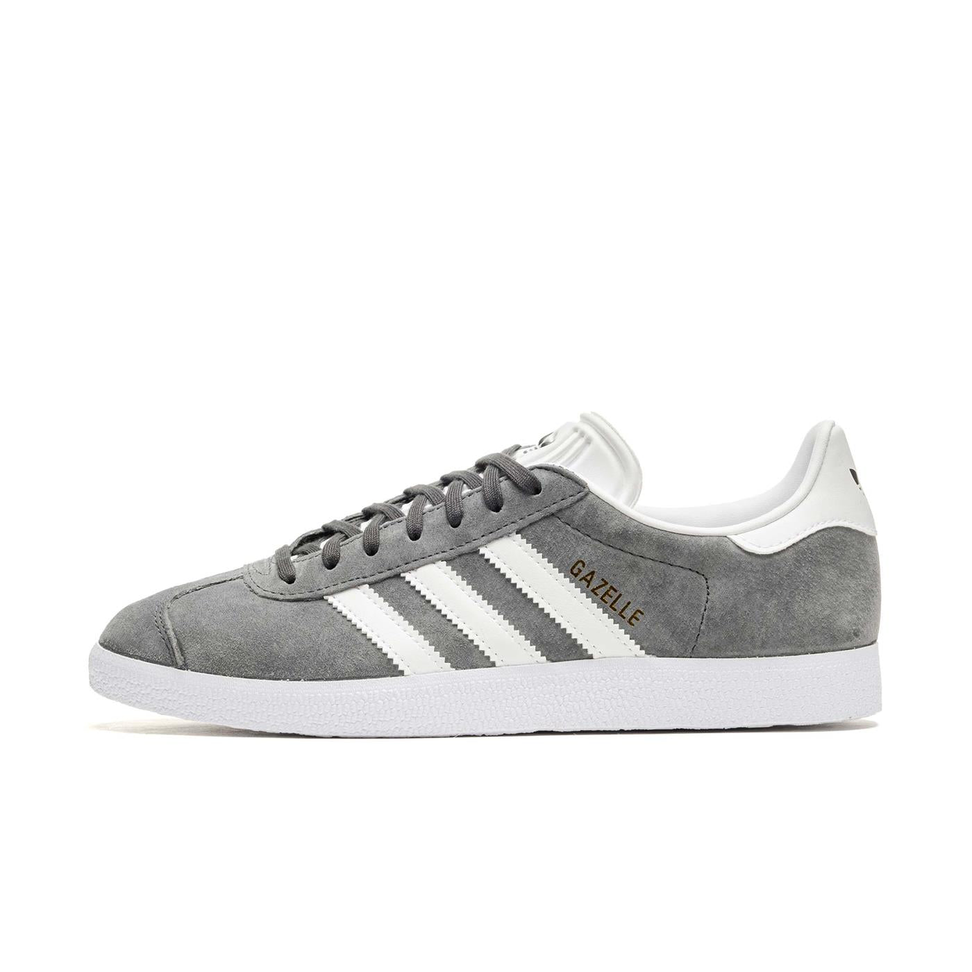 Adidas Gazelle Solid Grey/White/Metallic Gold  - BB5480