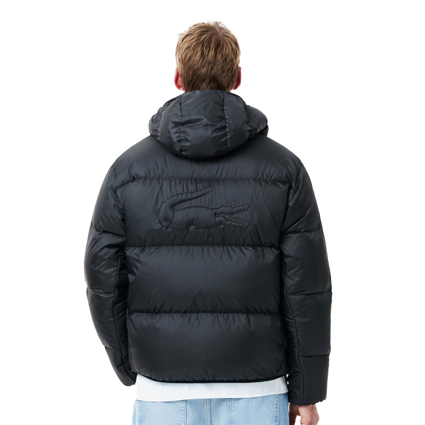 Lacoste Short Water-Repellent Hooded Puffed Jacket - BH2905-031