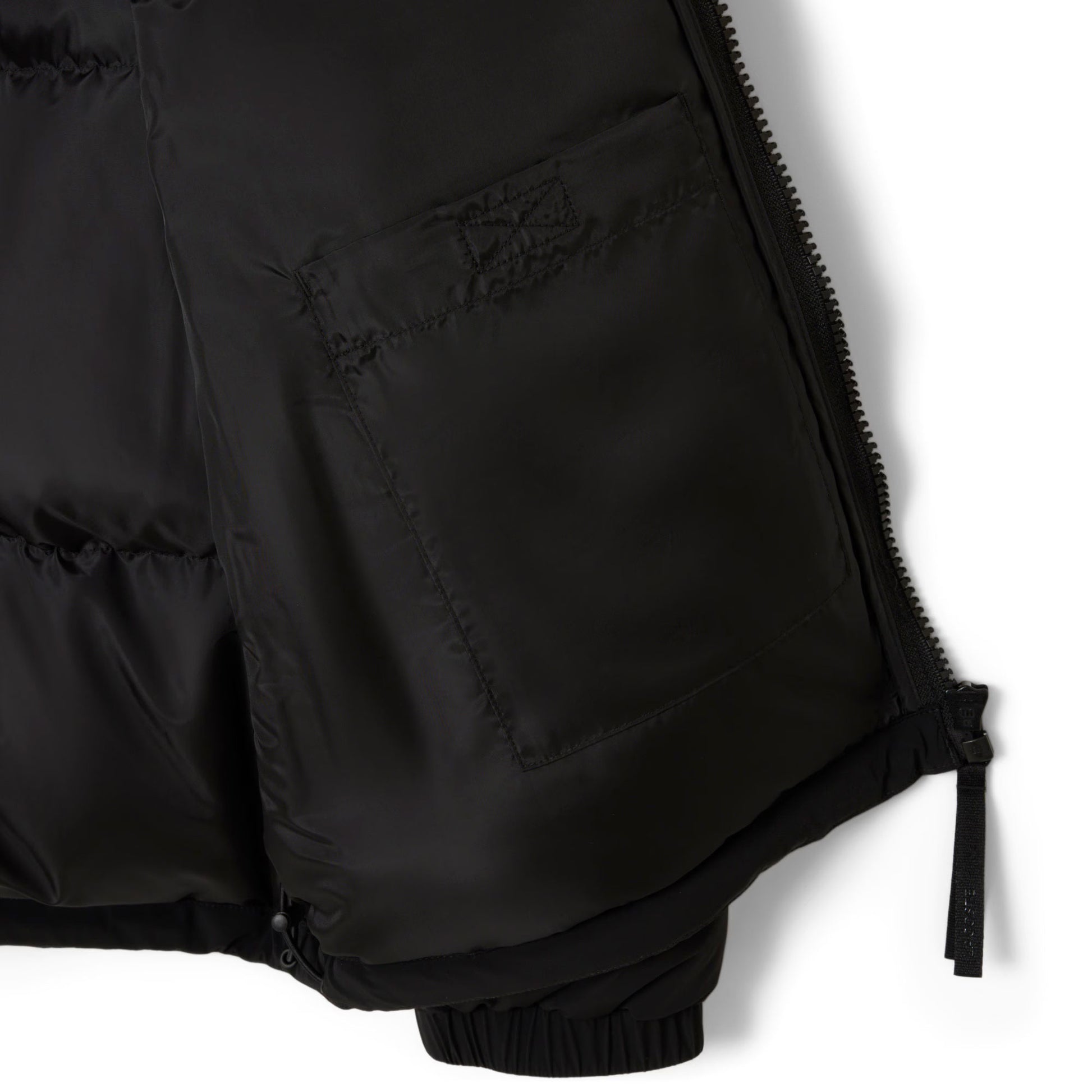 Lacoste Water-Repellent Hooded Down Jacket Black  - BH5154-031