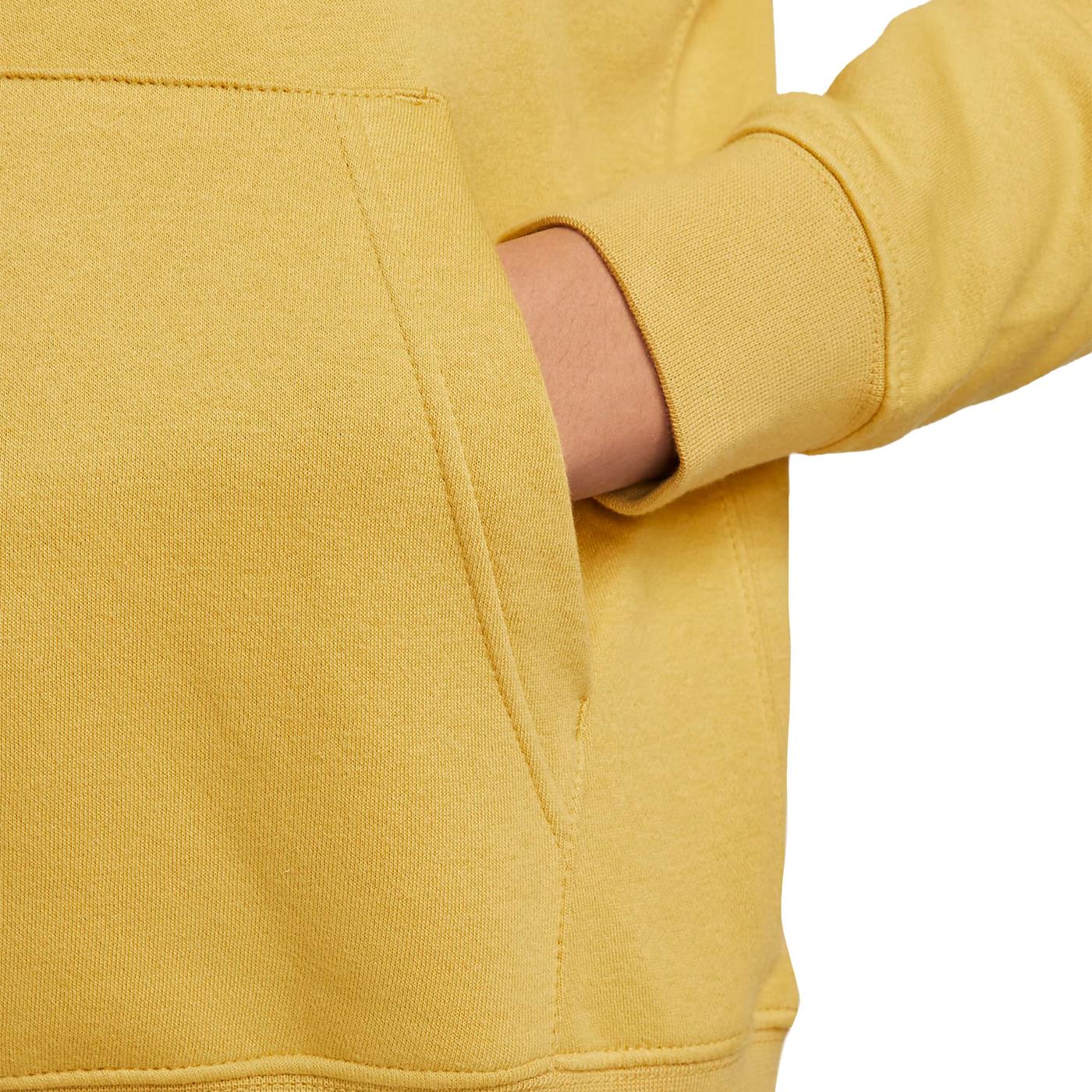 Nike Club Hoodie PO BB Wheat Gold/Wheat Gold-White - BV2654-725