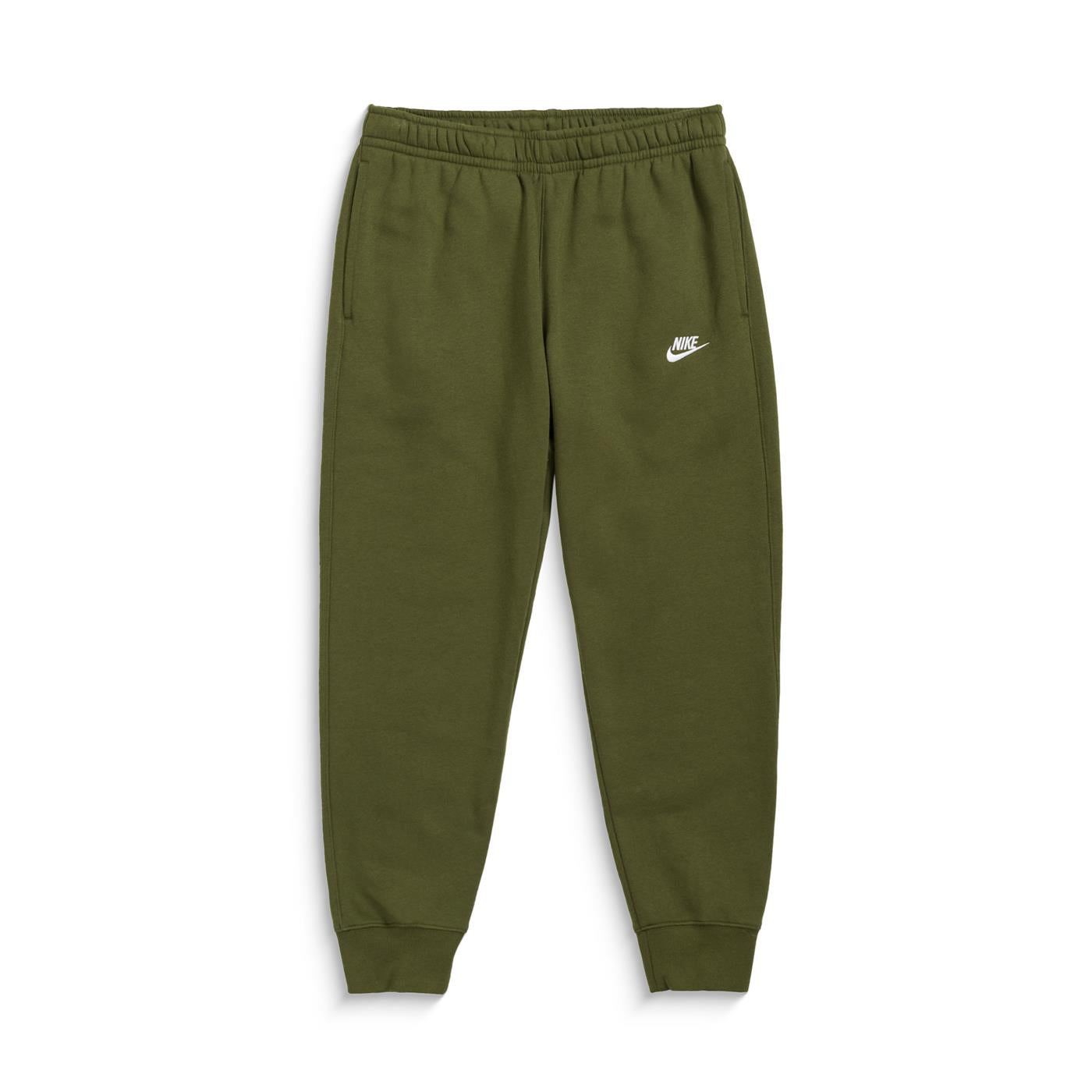 Nike Club Jogger BB Pant Rough Green/Rough Green/White - BV2671-327
