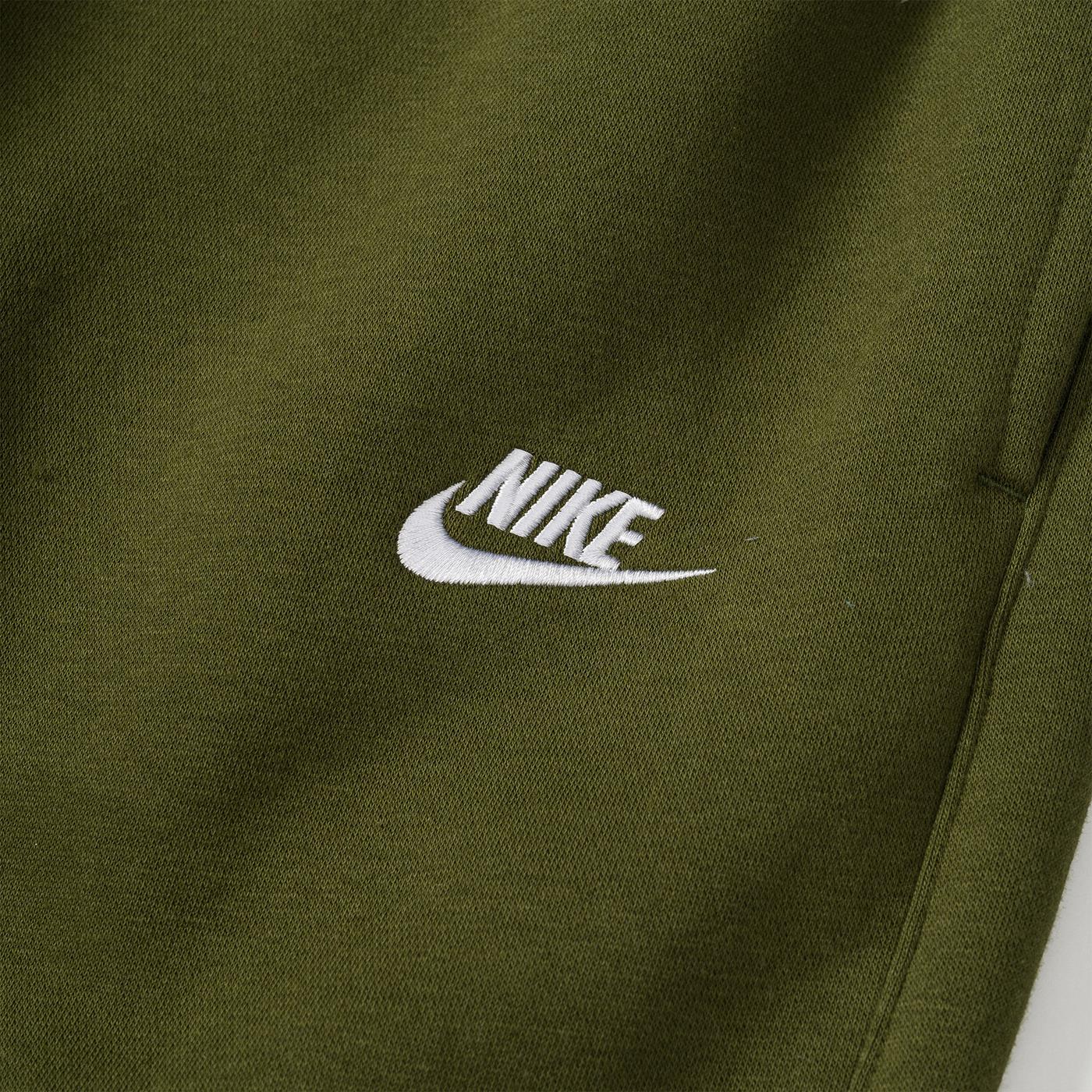 Nike Club Jogger BB Pant Rough Green/Rough Green/White - BV2671-327