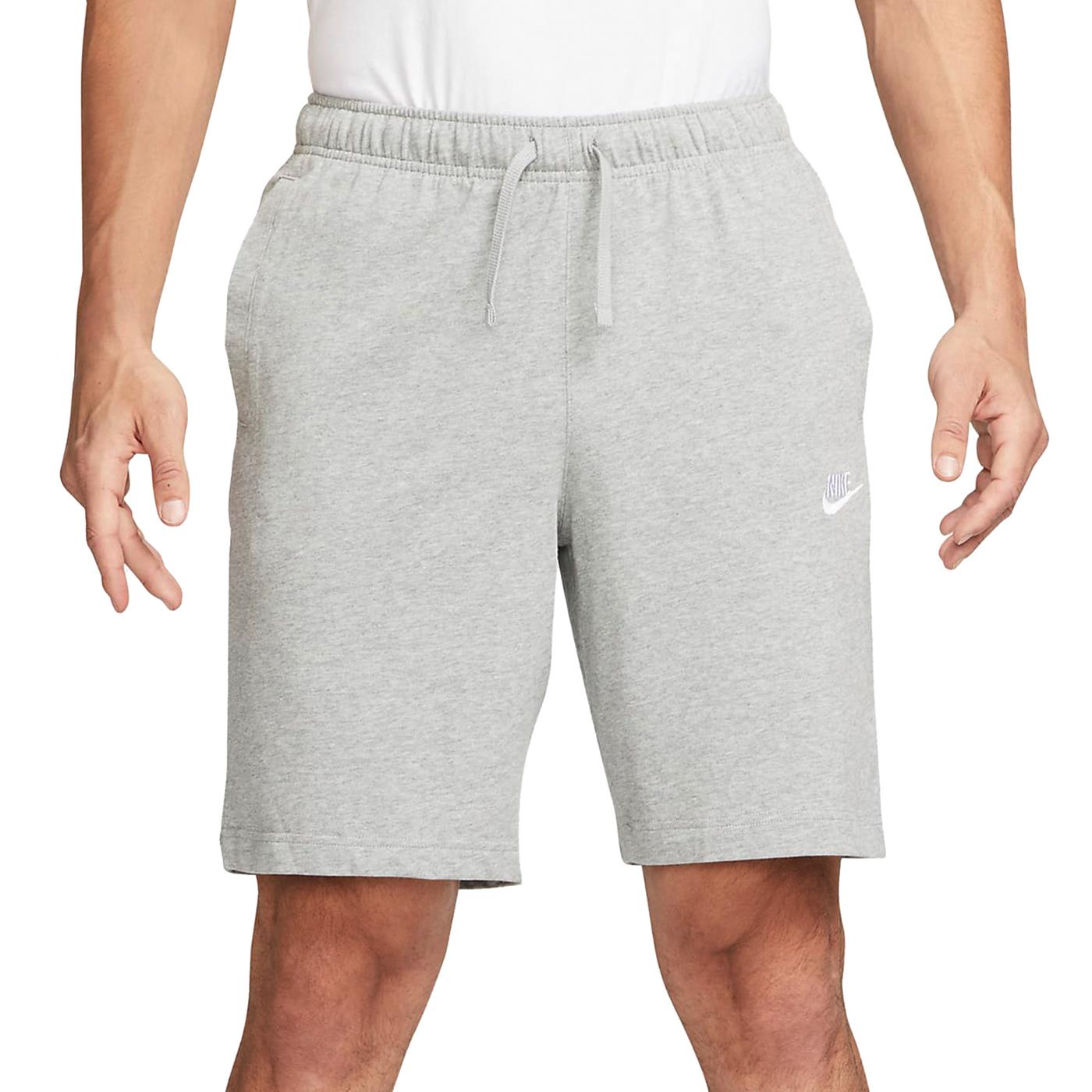 Nike Nsw Club Short Dark Grey Heather/White Dark Grey Heathe - BV2772-063