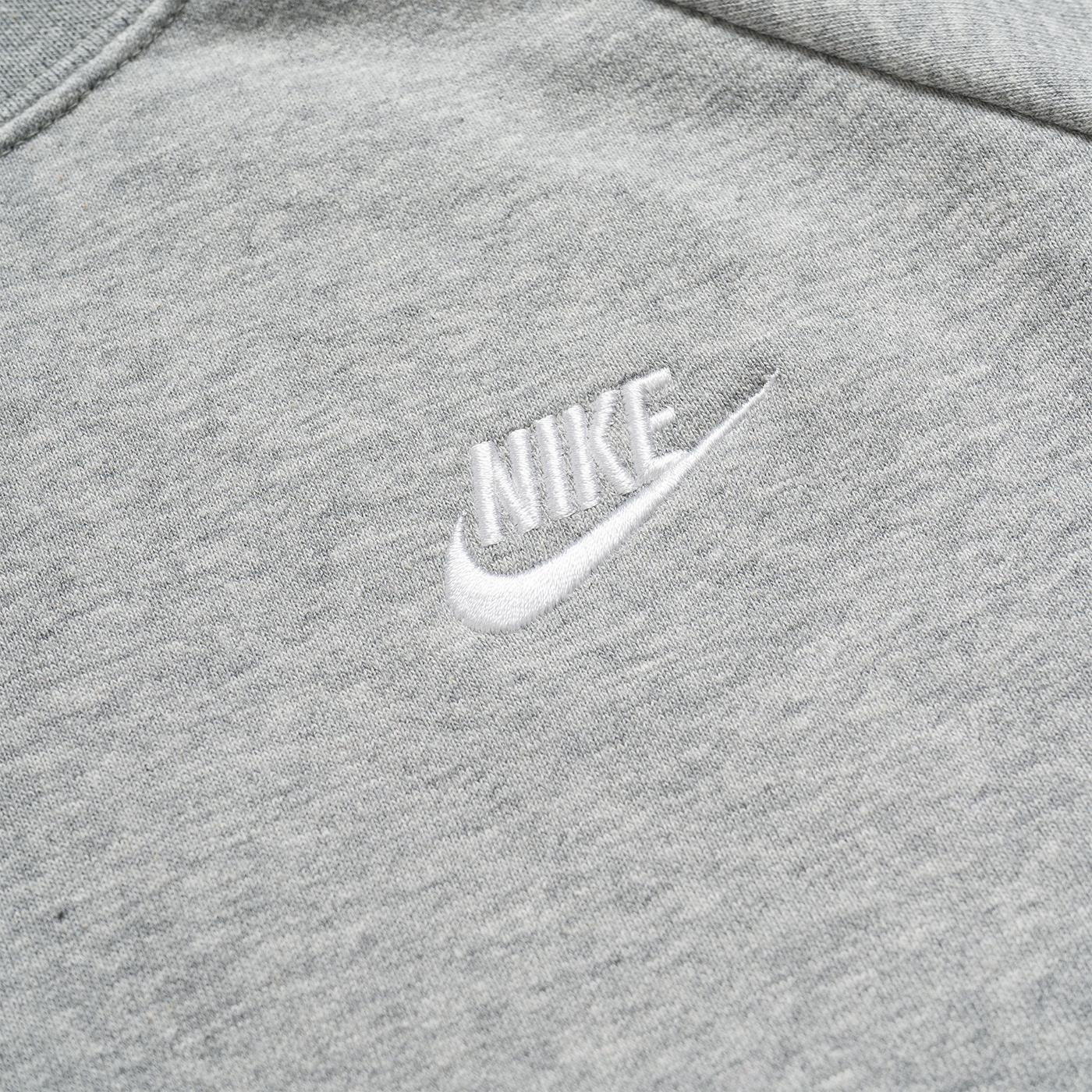 Nike W Nsw Essential Fleece Crew Dark Grey Heather/White - BV4110-063