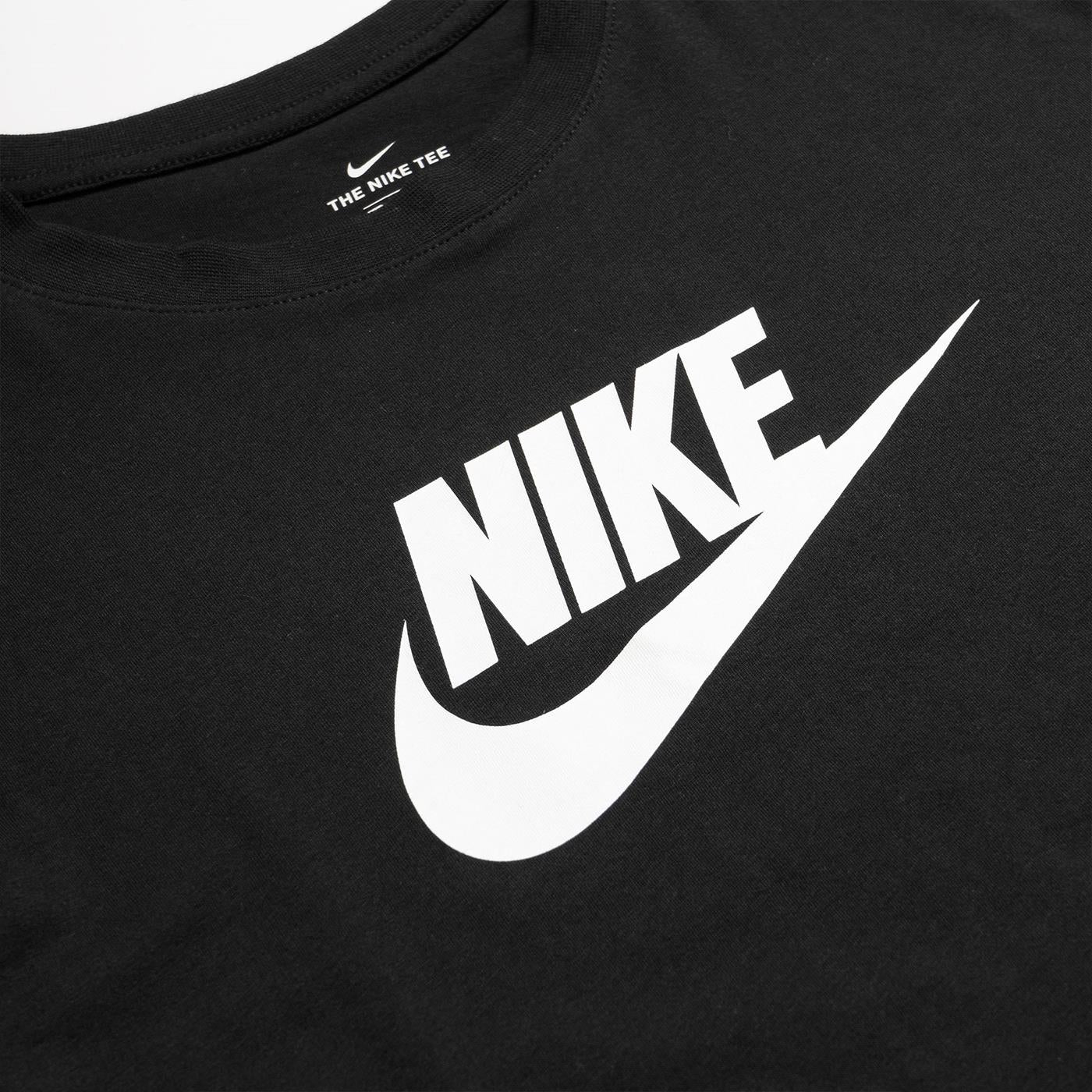 Nike Nsw Tee Essntl Crp Icn Black/White  - BV6175-010