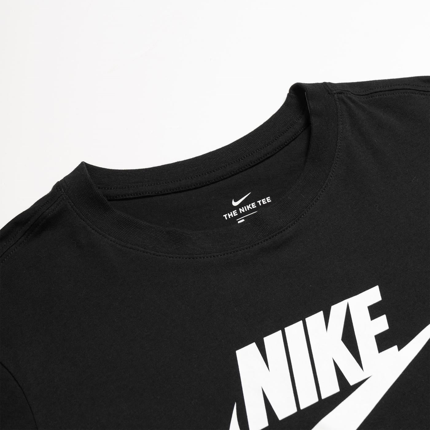 Nike Nsw Tee Essntl Crp Icn Black/White  - BV6175-010