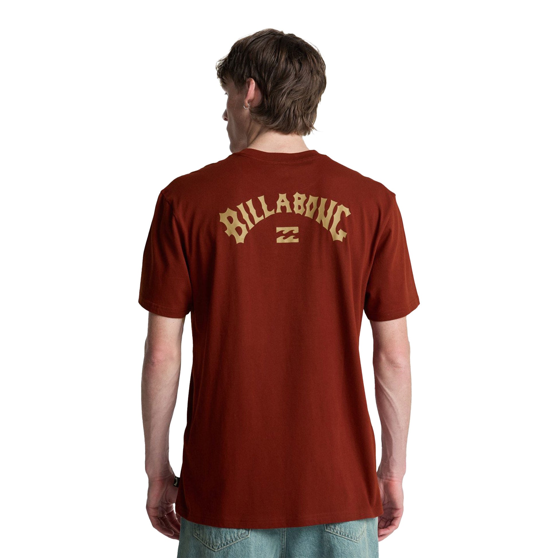 Billabong Arch Wave T-Shirt Brick  - C1SS65BIP2-RZA0