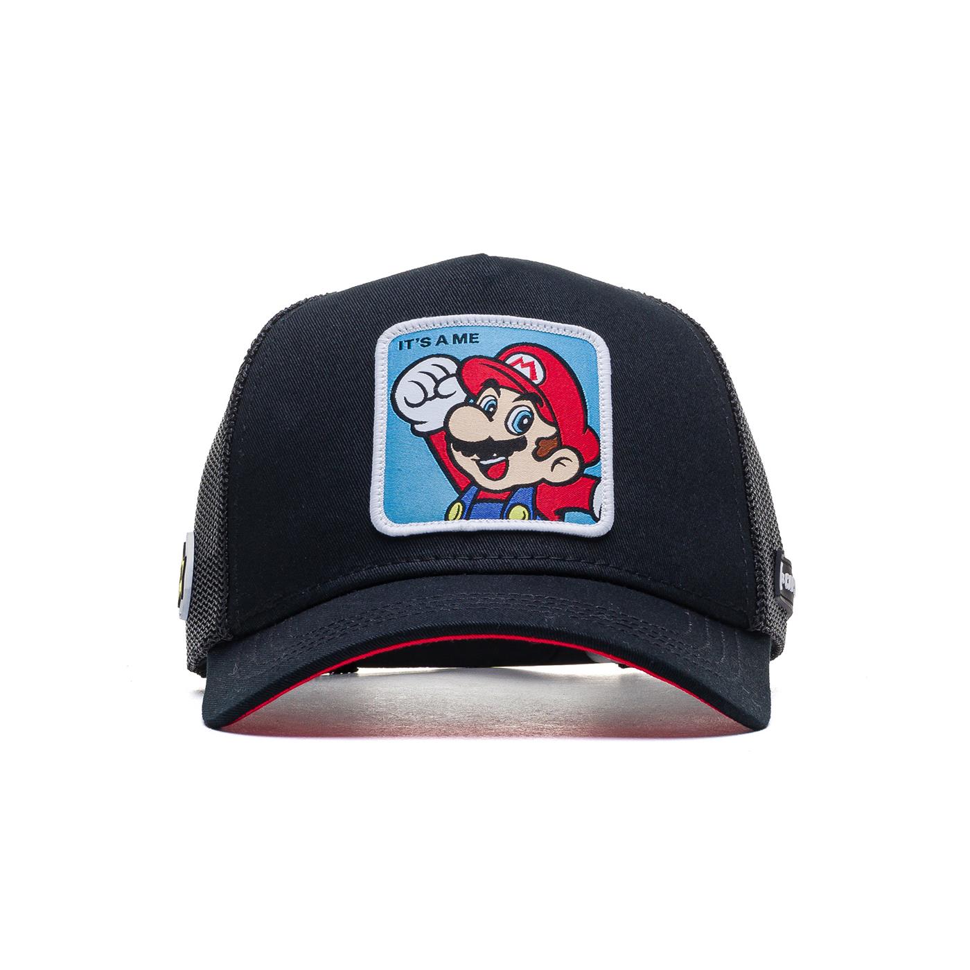 Capslab Super Mario Its Me Cap Black - CLA2