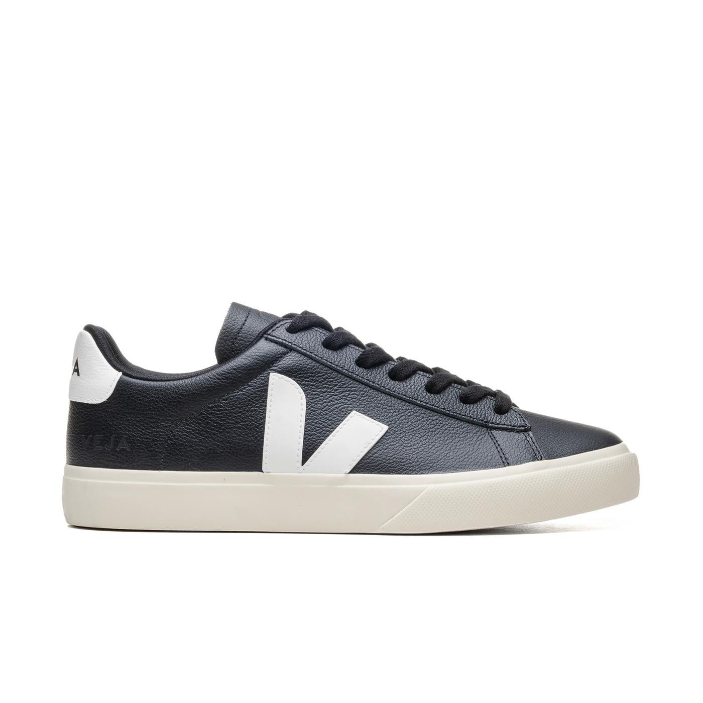 Veja Campo Chromefree Leather Black/White - CP0501215
