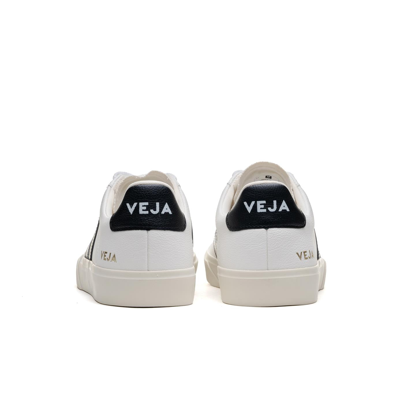 Veja Campo Chromefree Leather White/Black - CP0501537