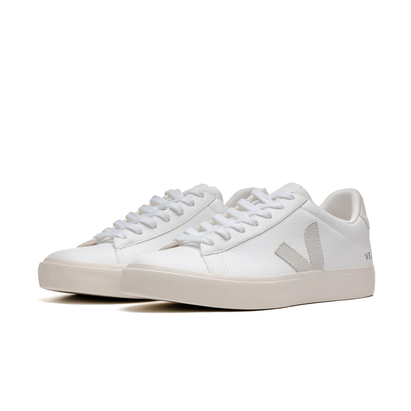Veja Campo Chromefree Extra-White/Natural-Suede - CP0502429