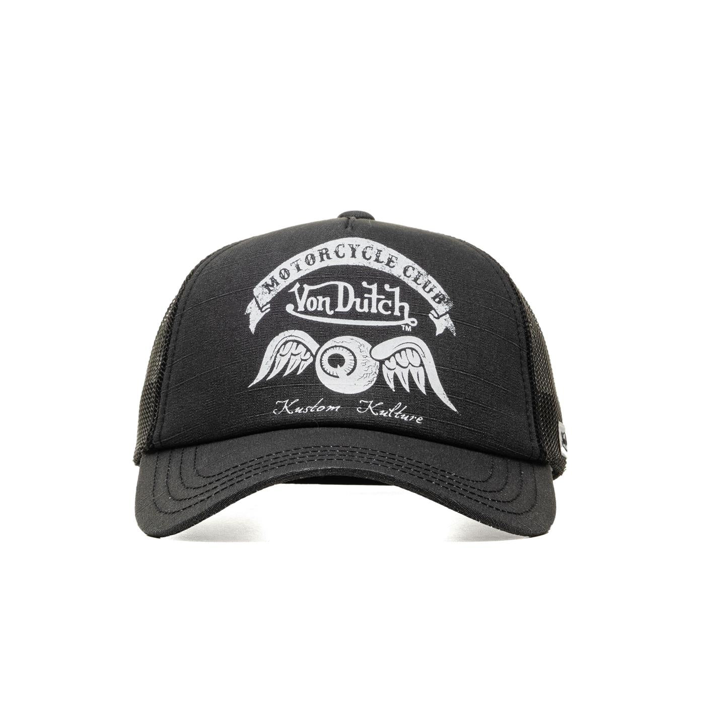 Von Dutch Trucker Cap Black - CREW8