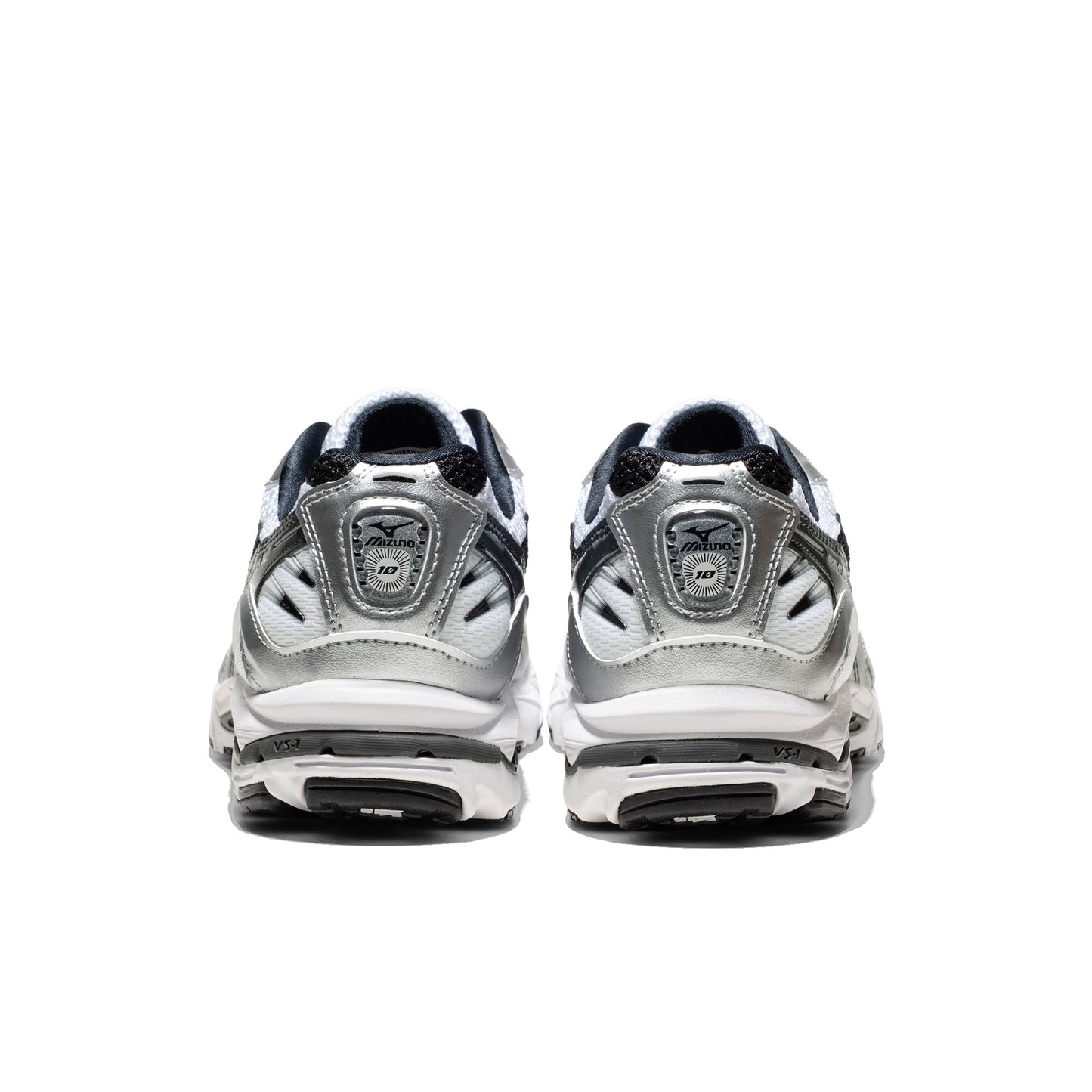 Mizuno Wave Rider 10 White/Silver/Black - D1GA2104-05