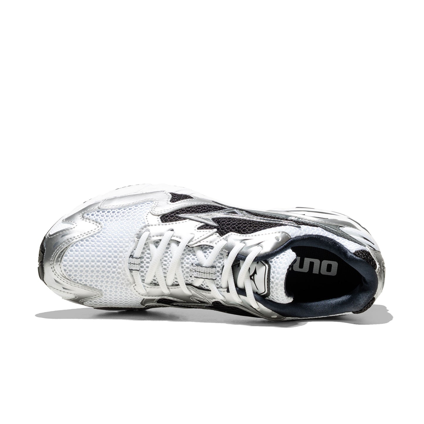 Mizuno Wave Rider 10 White/Silver/Black - D1GA2104-05