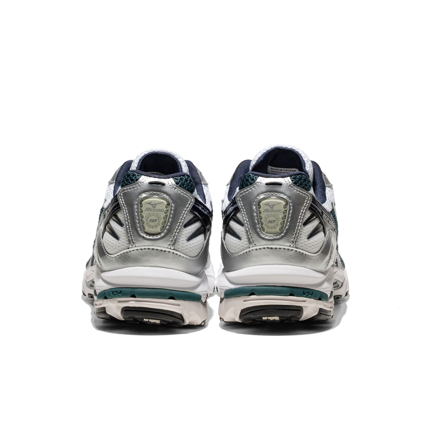 Mizuno Wave Rider 10 White/Baritone Blue/Deep Teal - D1GA2104-15