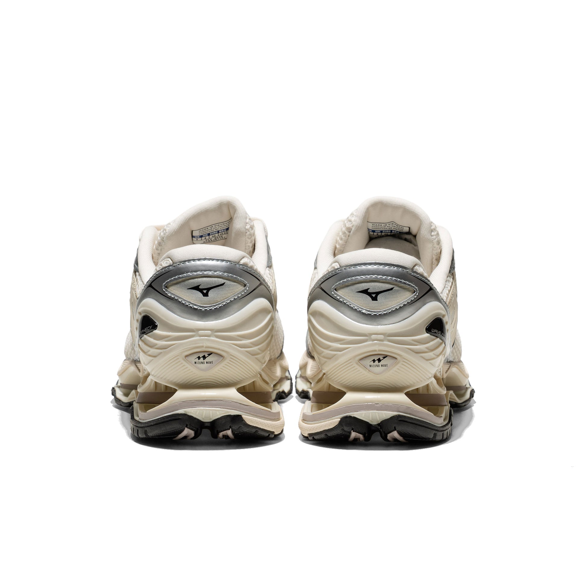 Mizuno Wave Prophecy LS Pristine/Black/Silver  - D1GA2511-01