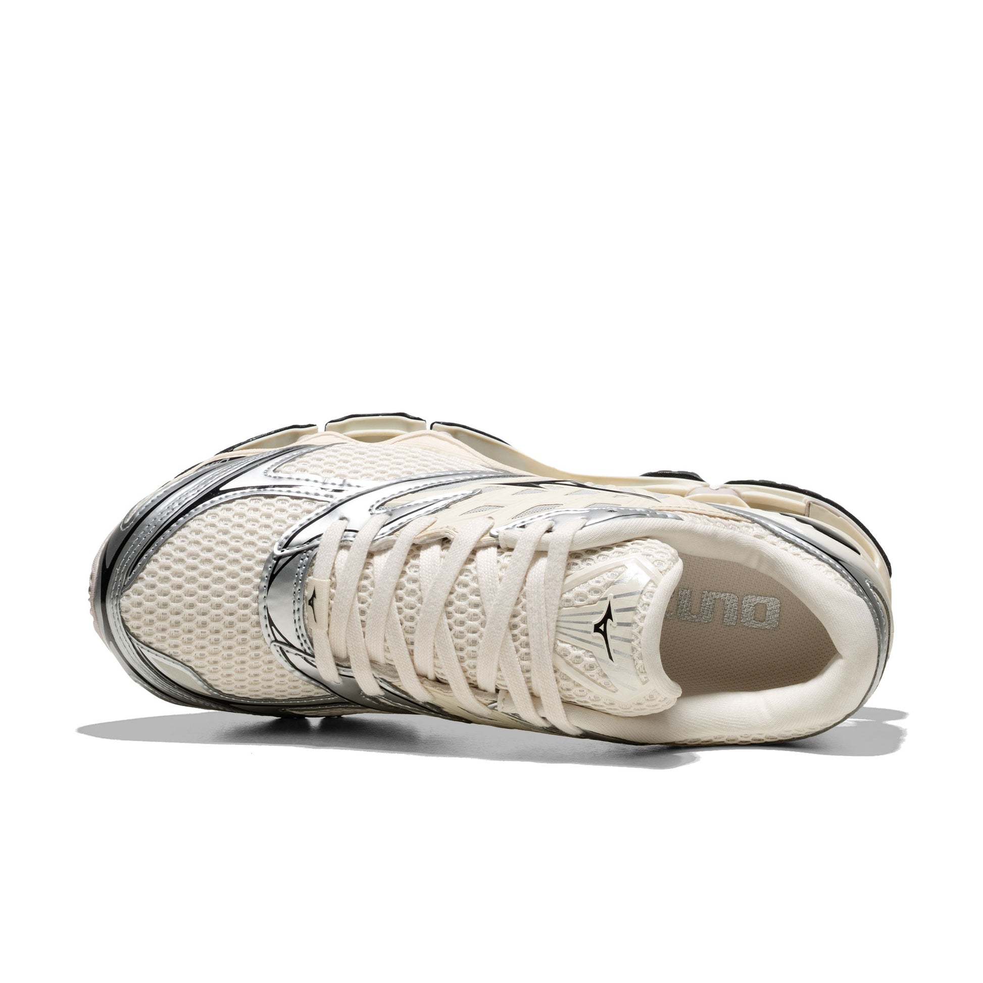 Mizuno Wave Prophecy LS Pristine/Black/Silver  - D1GA2511-01