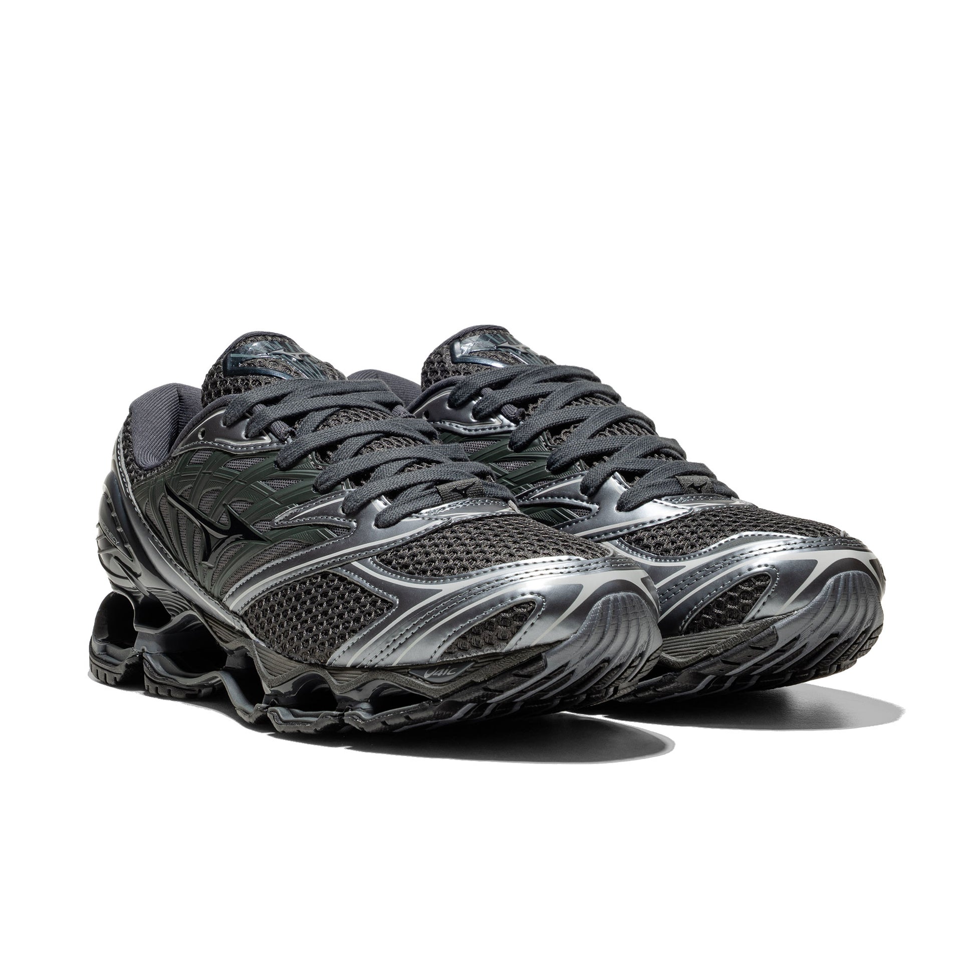 Mizuno Wave Prophecy LS Black Sand/Black/Metallic Gray  - D1GA2511-03