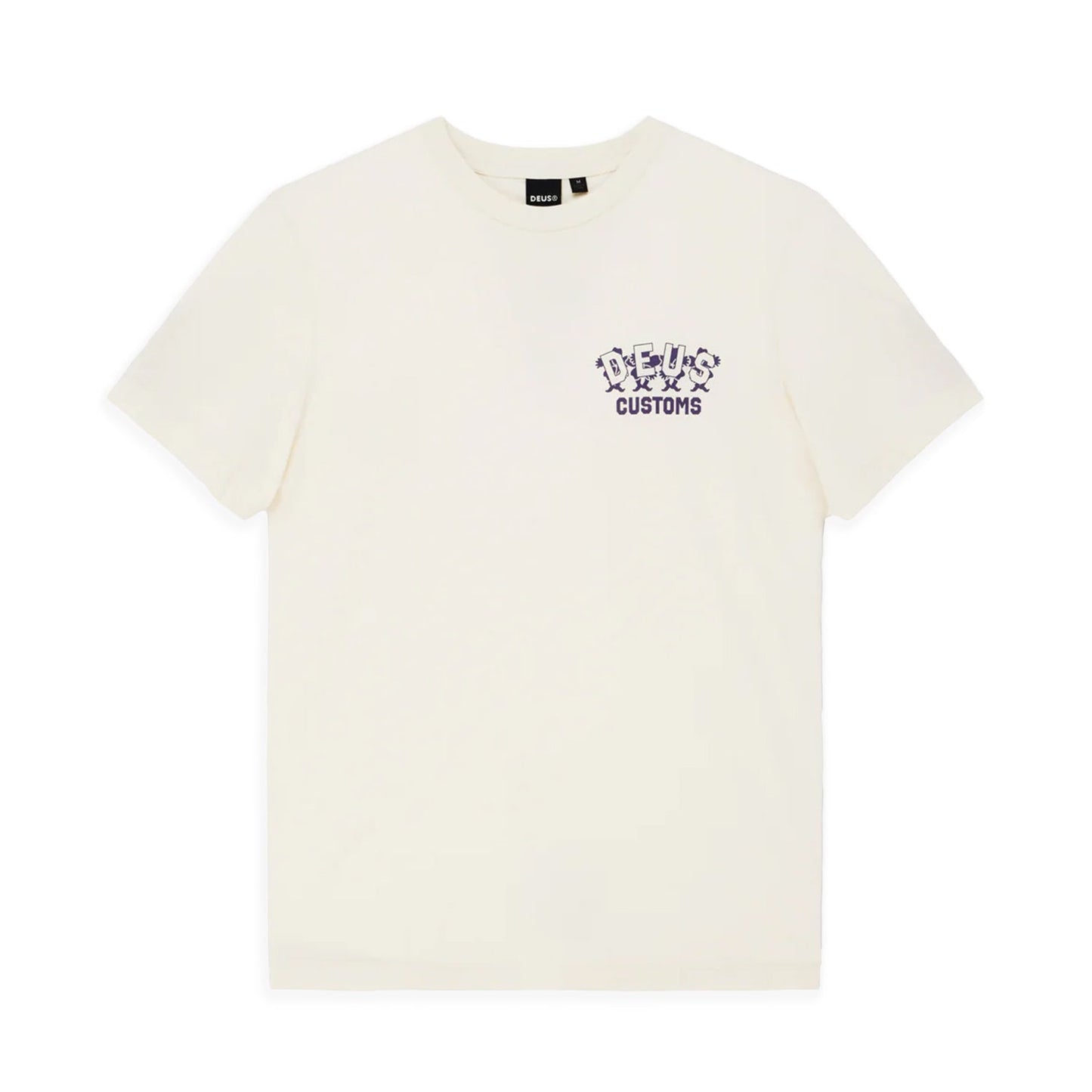 Deus Ex Machina Fancy Pansy Tee Vintage White - D261MTS538-010