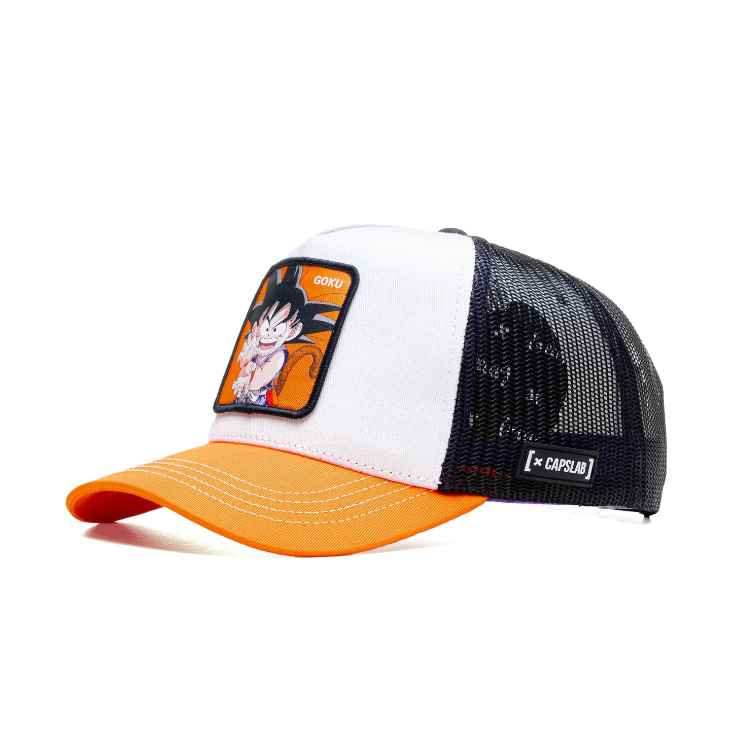 Capslab Dragon Ball Goku Cap White/Black/Orange
