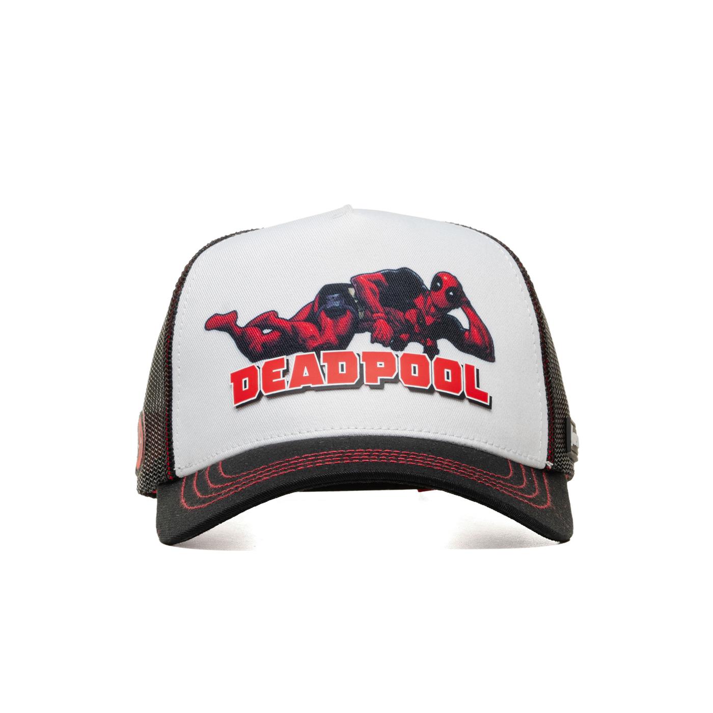 Capslab Marvel Deadpool Cap Black/White - DEA3