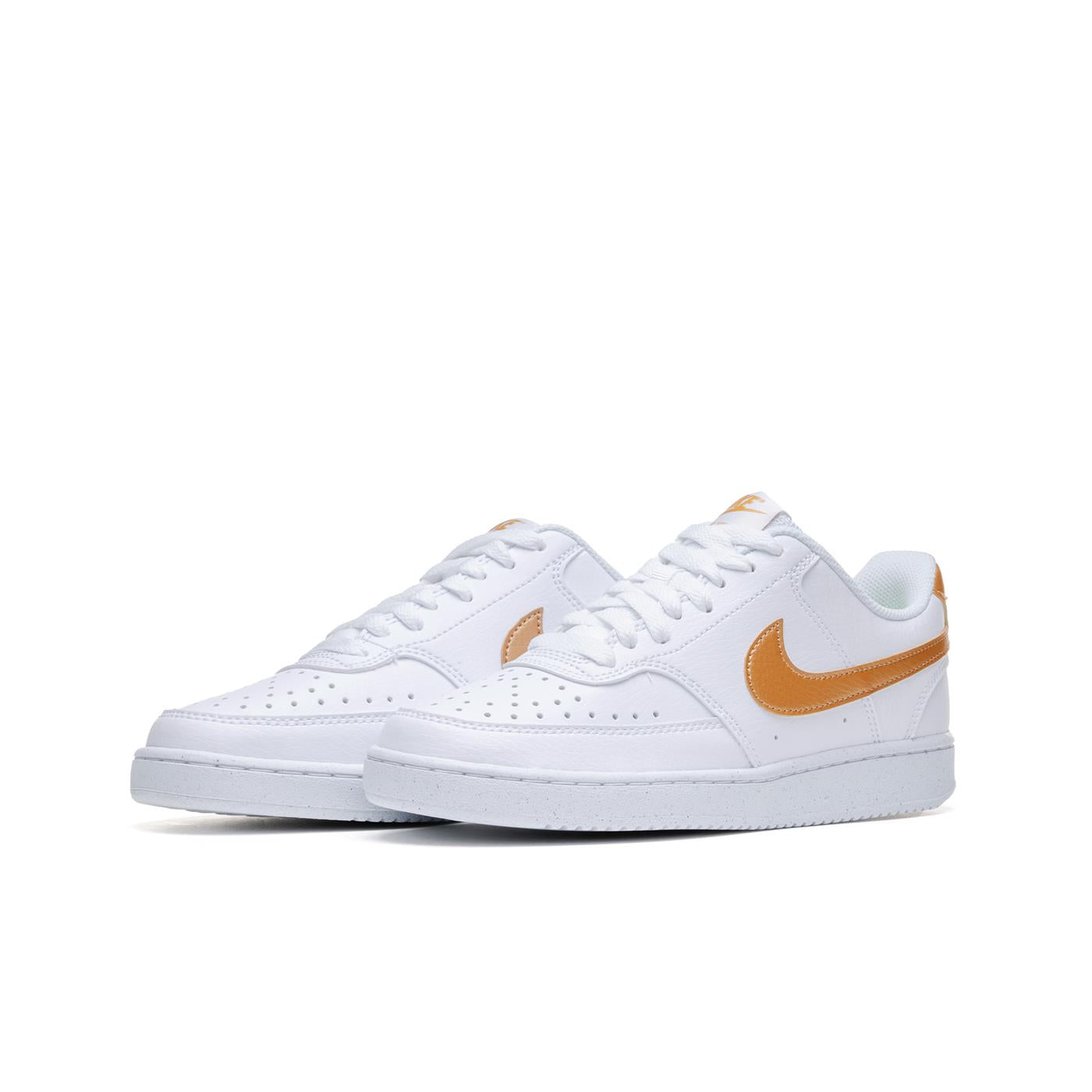 Nike W Court Vision Low NN White/Metallic Gold-White - DH3158-105