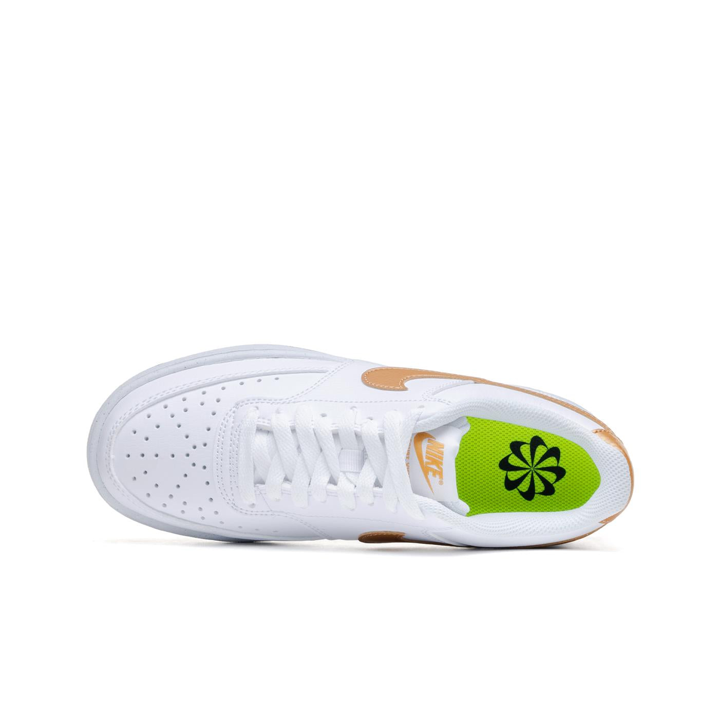 Nike W Court Vision Low NN White/Metallic Gold-White - DH3158-105
