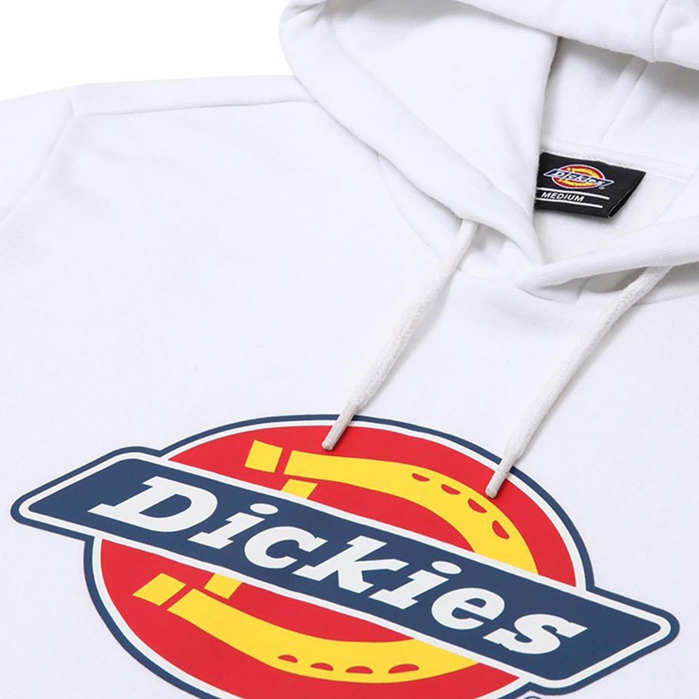 Dickies Icon Logo Hoodie Sweat White - DK0A4XCBWHX1