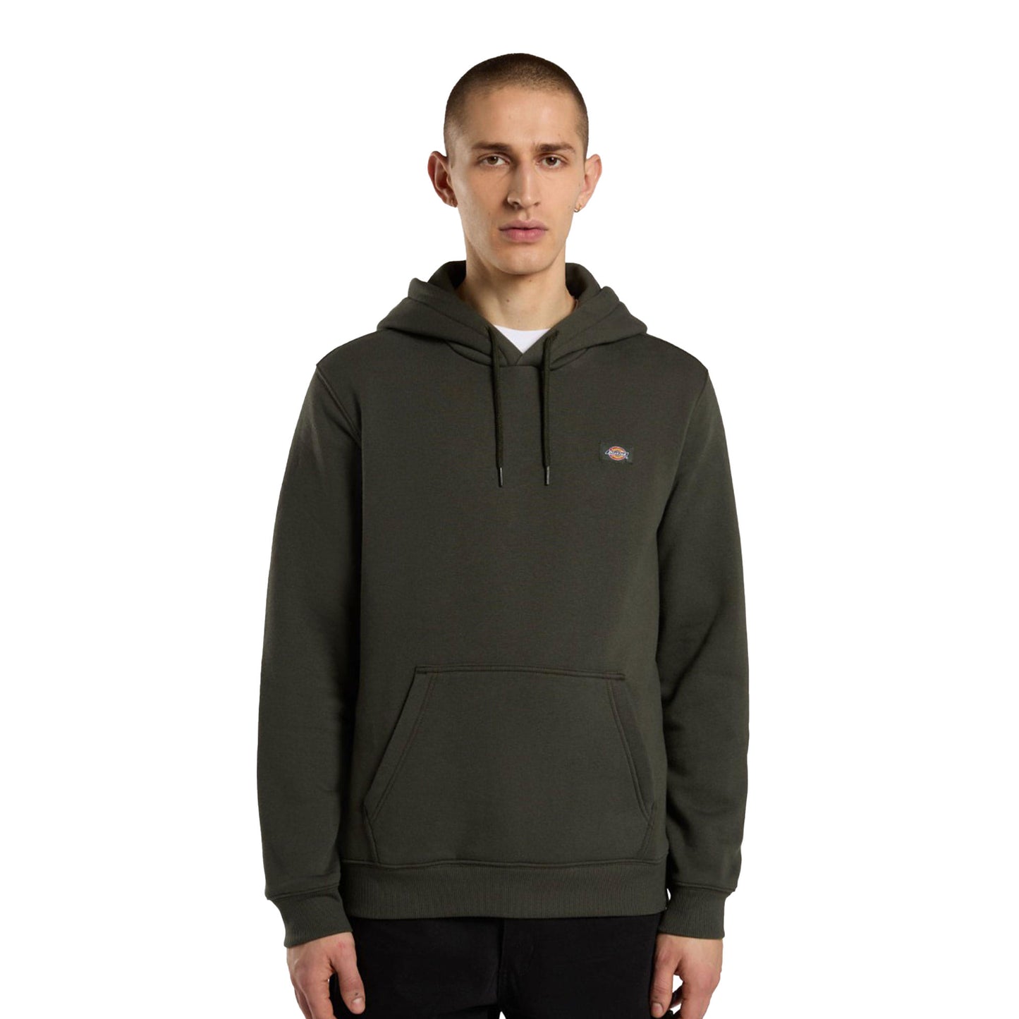 Dickies Oakport Hood Sweat Olive Green - DK0A4XCDOGX