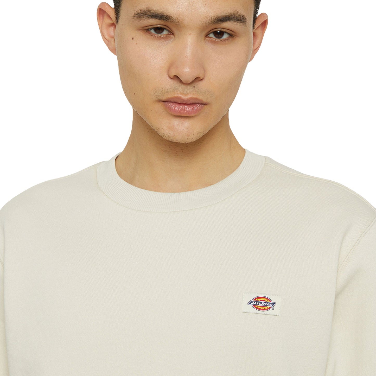 Dickies Oakport Crew Sweat Whitecap Grey - DK0A4XCEF90