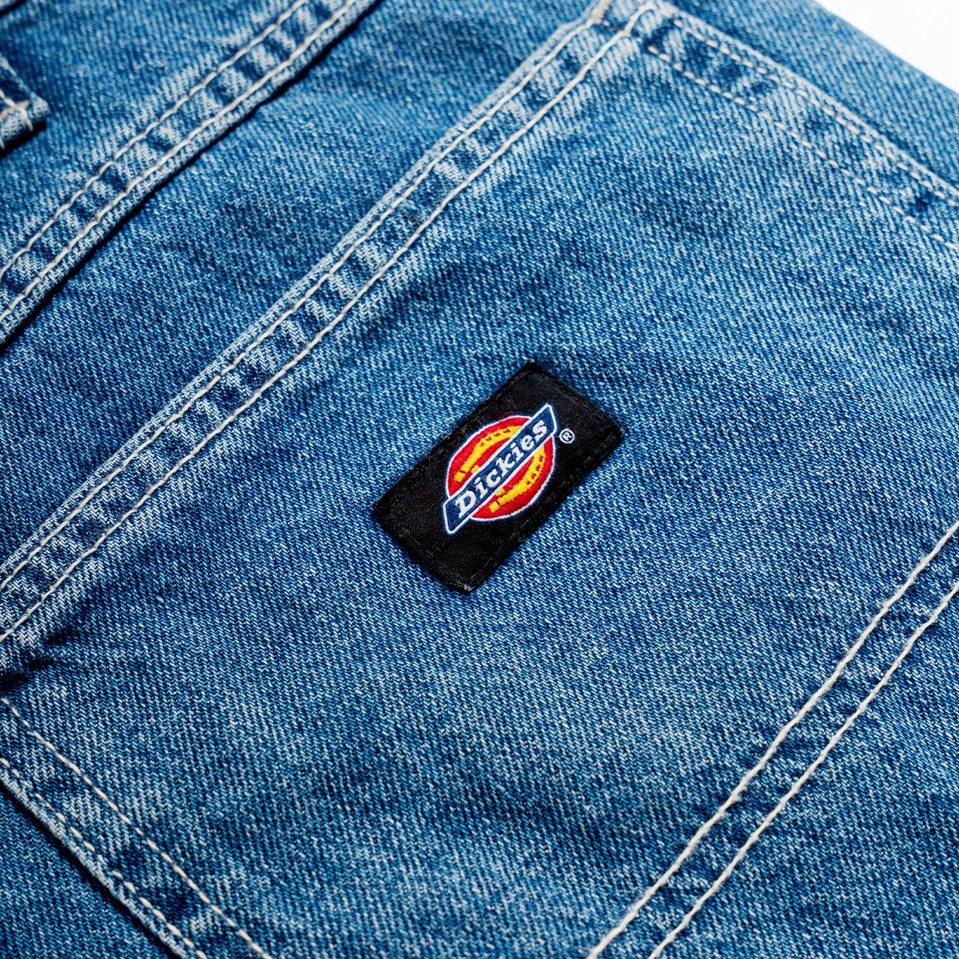 Dickies Garyville Denim Short Classic Blue - DK0A4XCKCLB