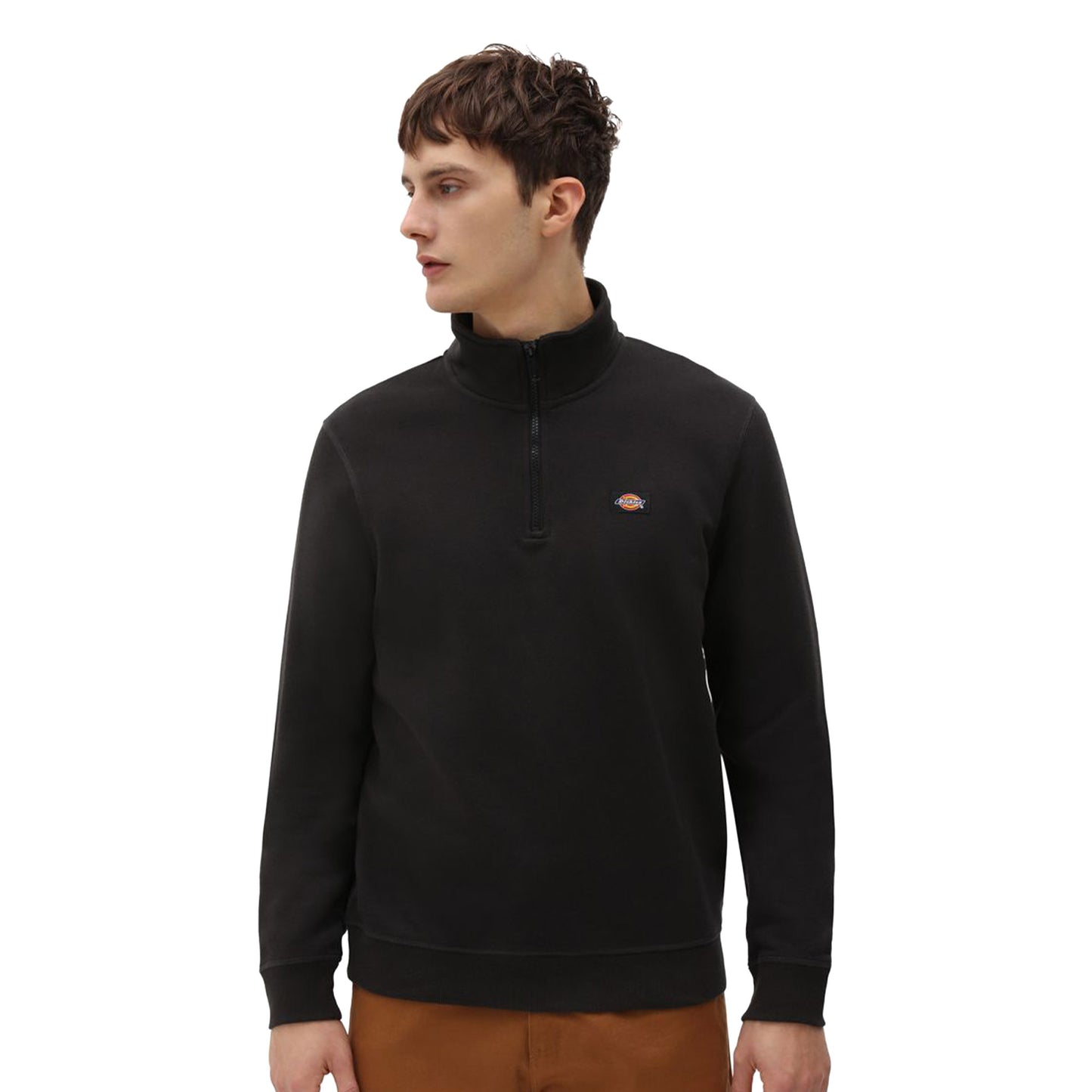 Dickies Oakport Quarter Zip Sweat Black