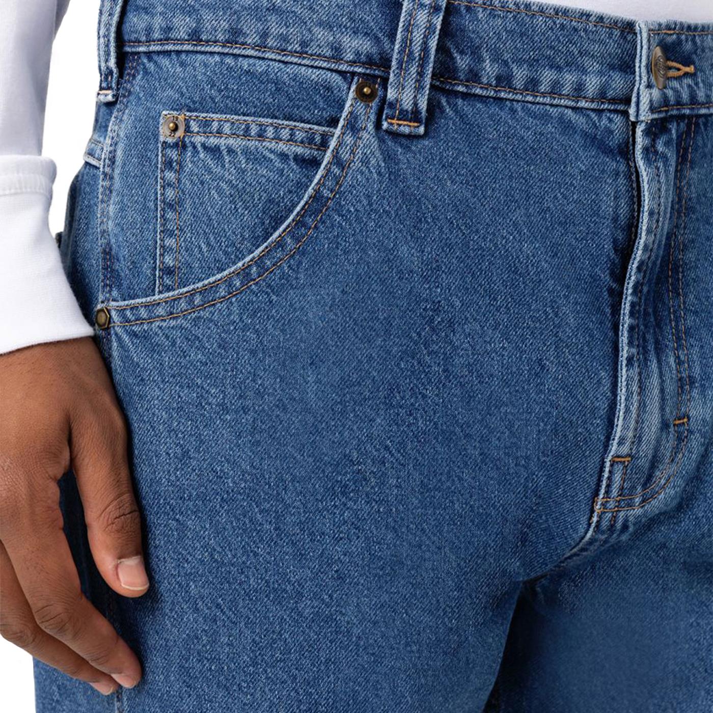Dickies Houston Denim Jeans Classic Blue - DK0A4XFLCLB