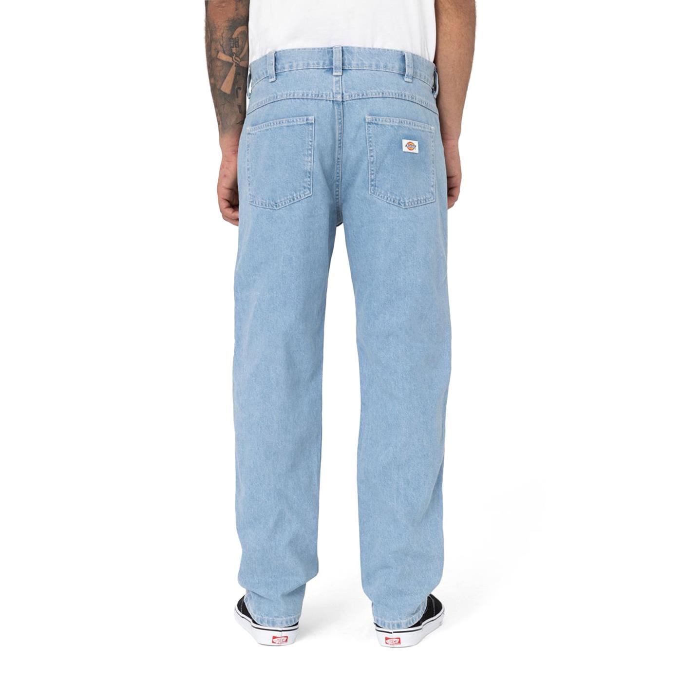 Dickies Houston Denim Pant Vintage Aged Blue - DK0A4XFLVAB