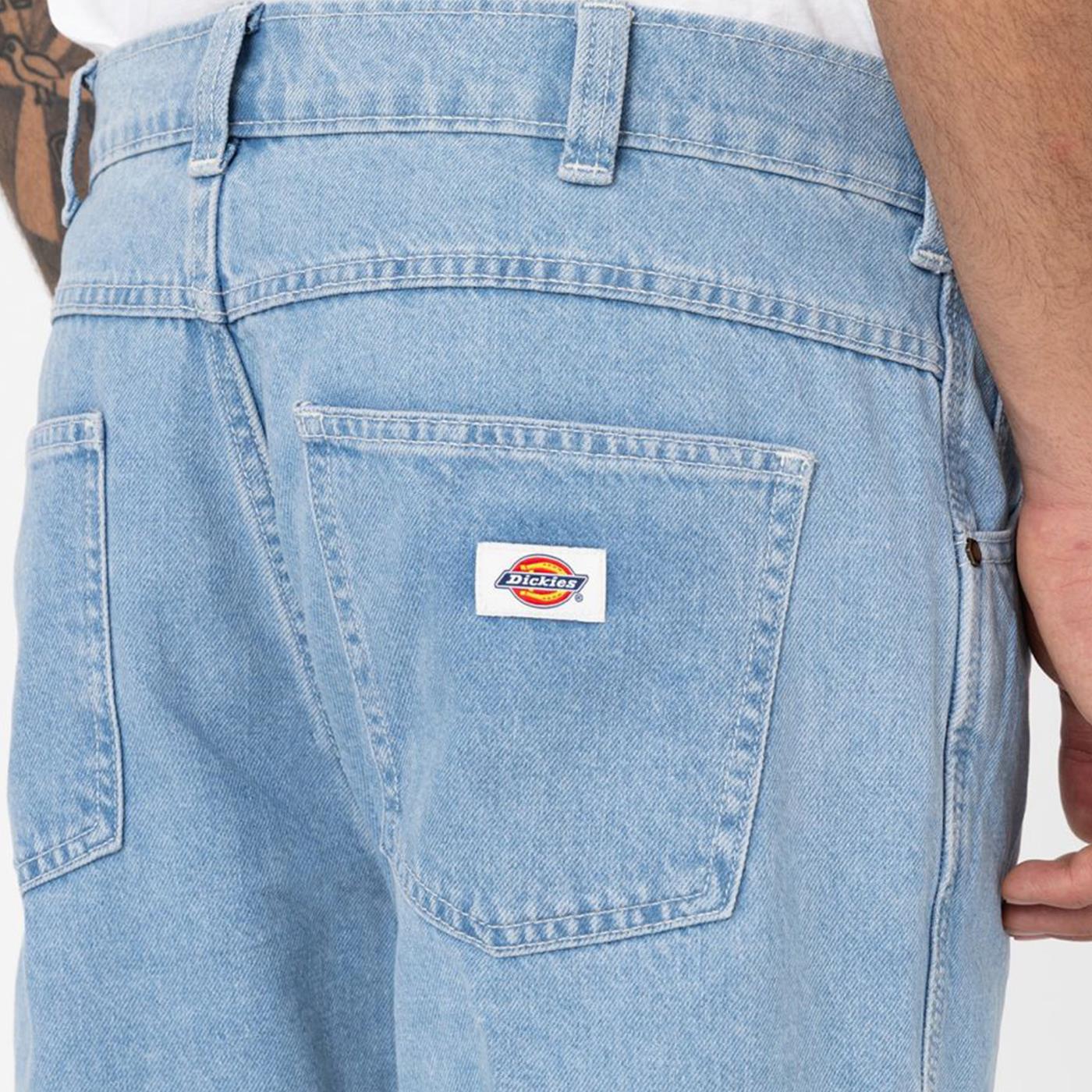 Dickies Houston Denim Pant Vintage Aged Blue - DK0A4XFLVAB