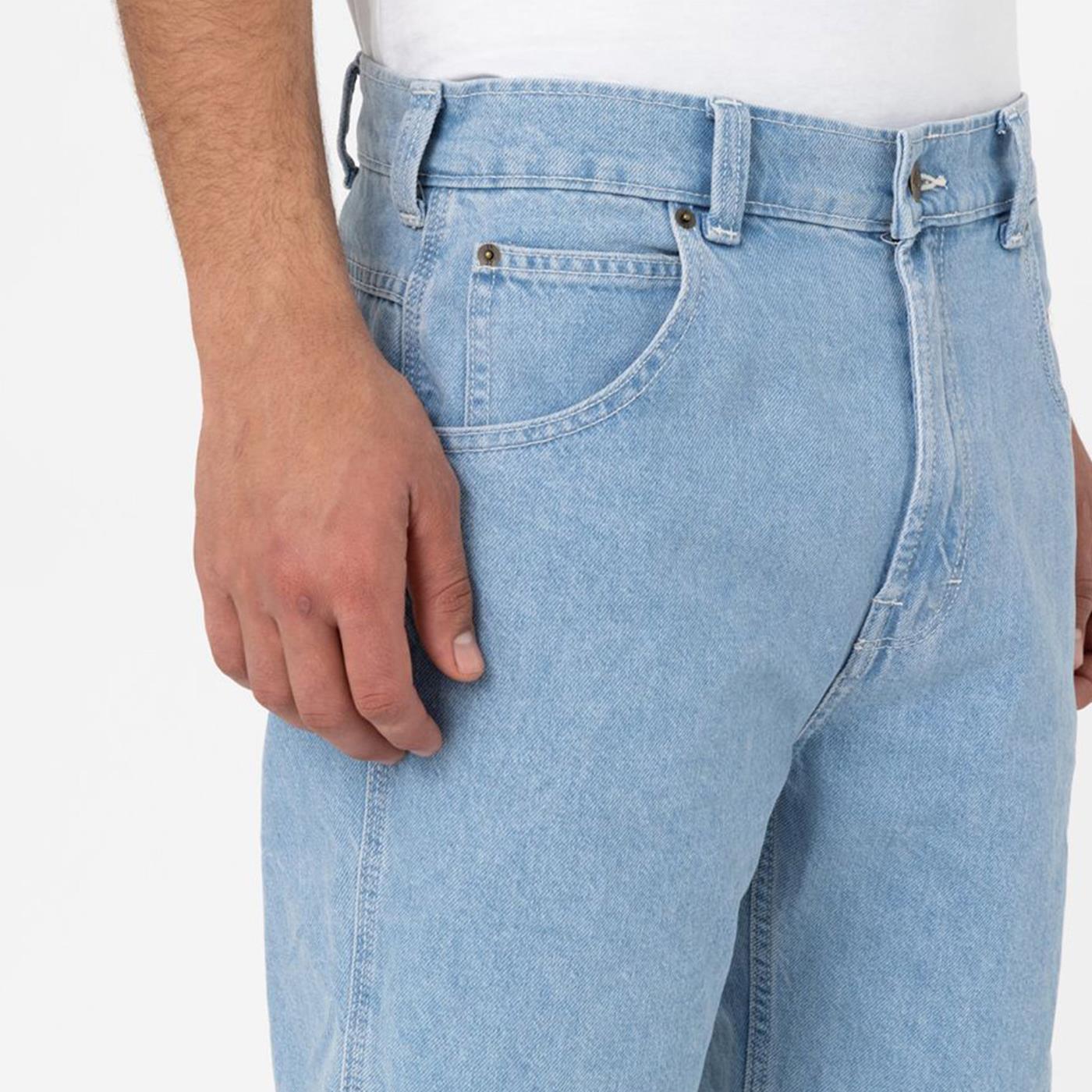 Dickies Houston Denim Pant Vintage Aged Blue - DK0A4XFLVAB