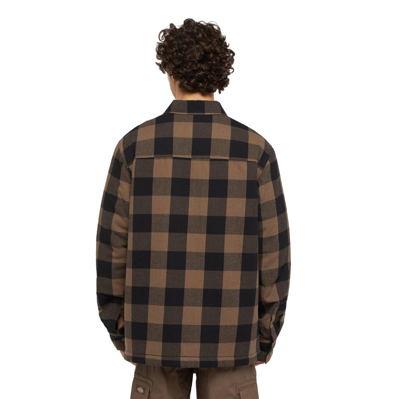 Dickies Sherpa Lined Sacramento Shirt Mushroom - DK0A4XGRMR1