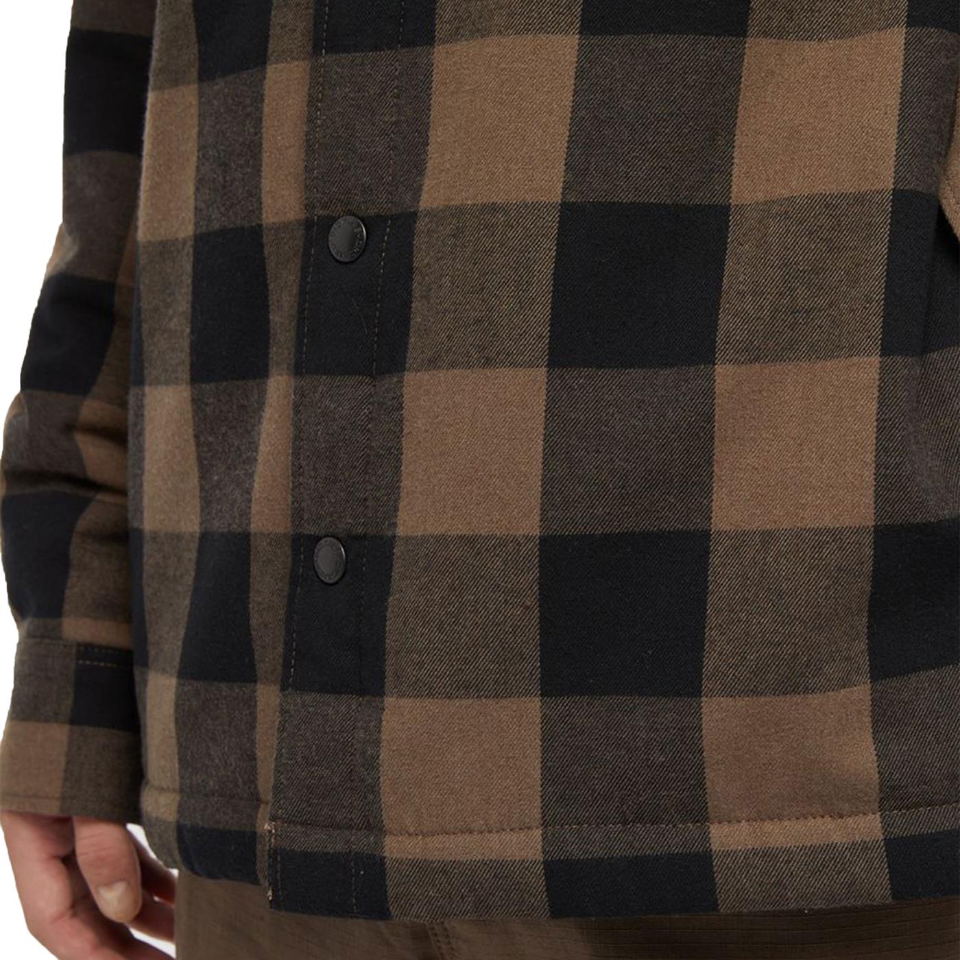 Dickies Sherpa Lined Sacramento Shirt Mushroom - DK0A4XGRMR1