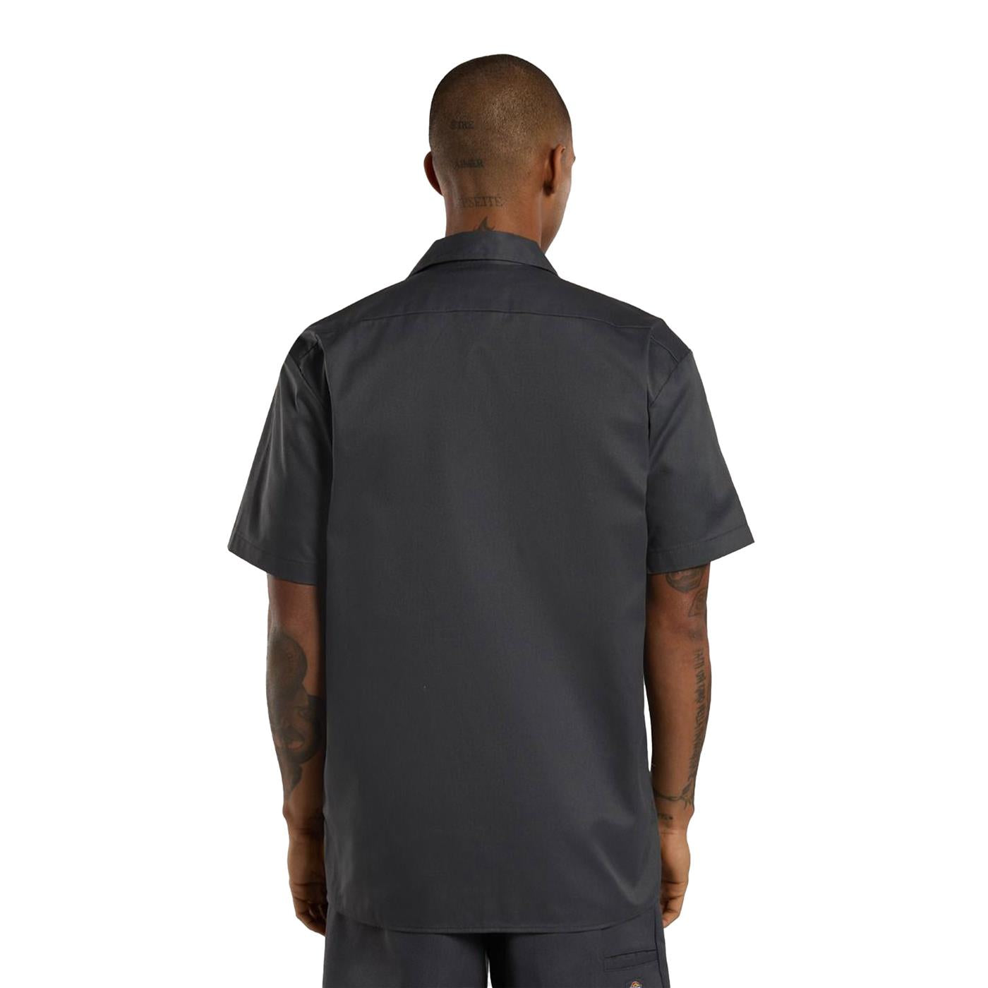 Dickies Work Shirt SS Rec Charcoal Grey - DK0A4XK7CH0