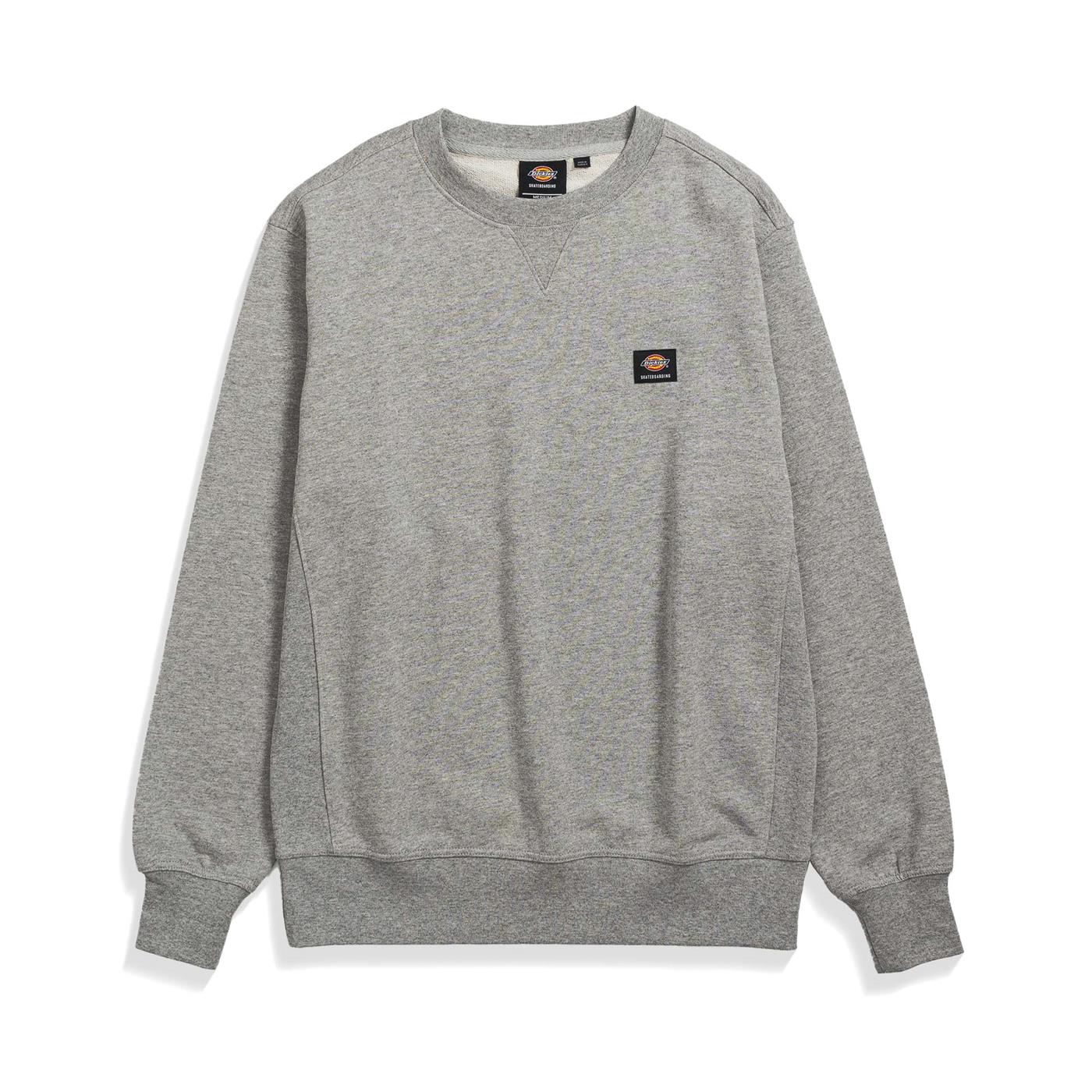 Dickies Mount Vista Crew Sweat Grey Melange - DK0A4XPPGRY