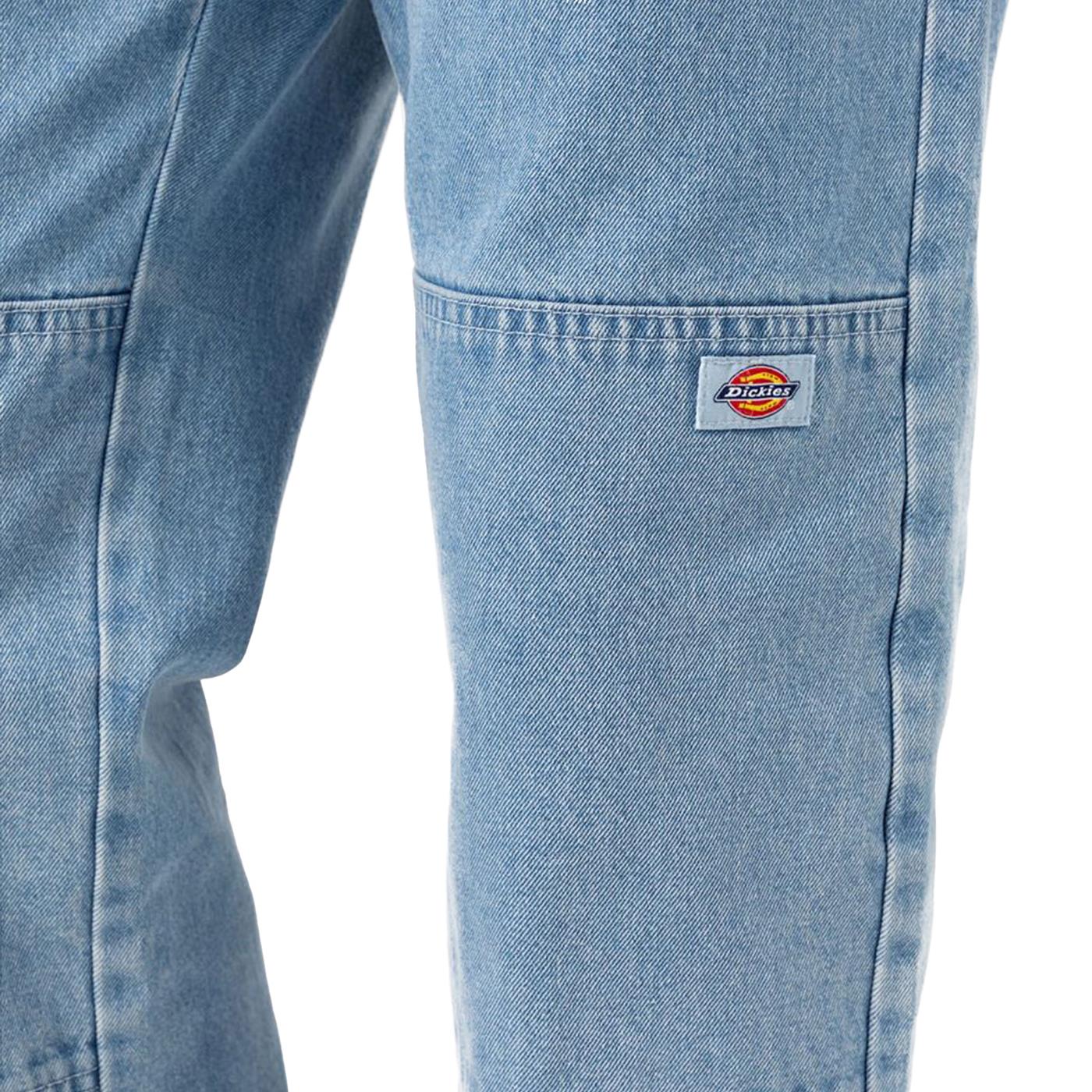 Dickies Double Knee Denim Pant Light Wash - DK0A4Y3FLW0