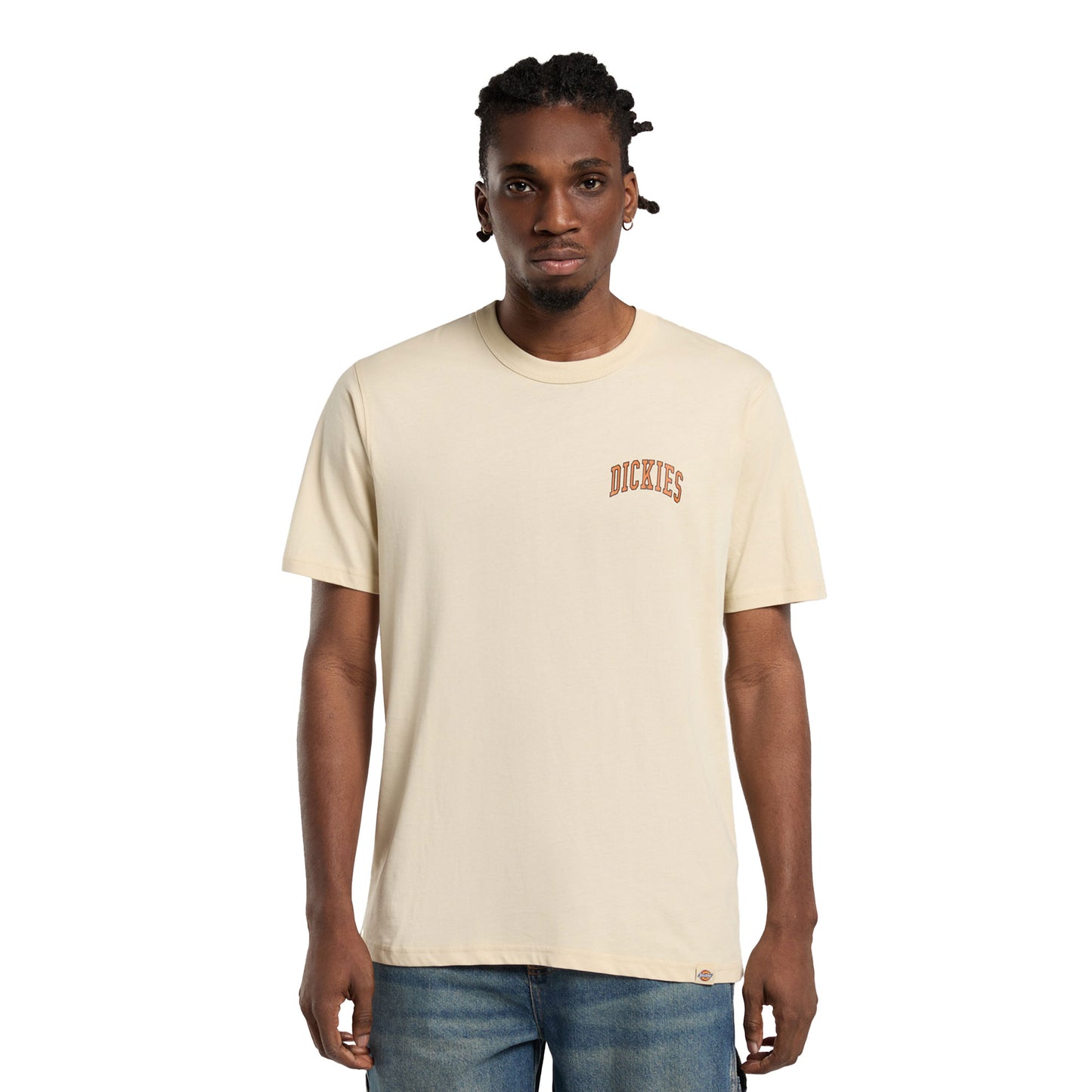 Dickies Aitkin Chest T-Shirt Wood Ash - DK0A4Y8OL17