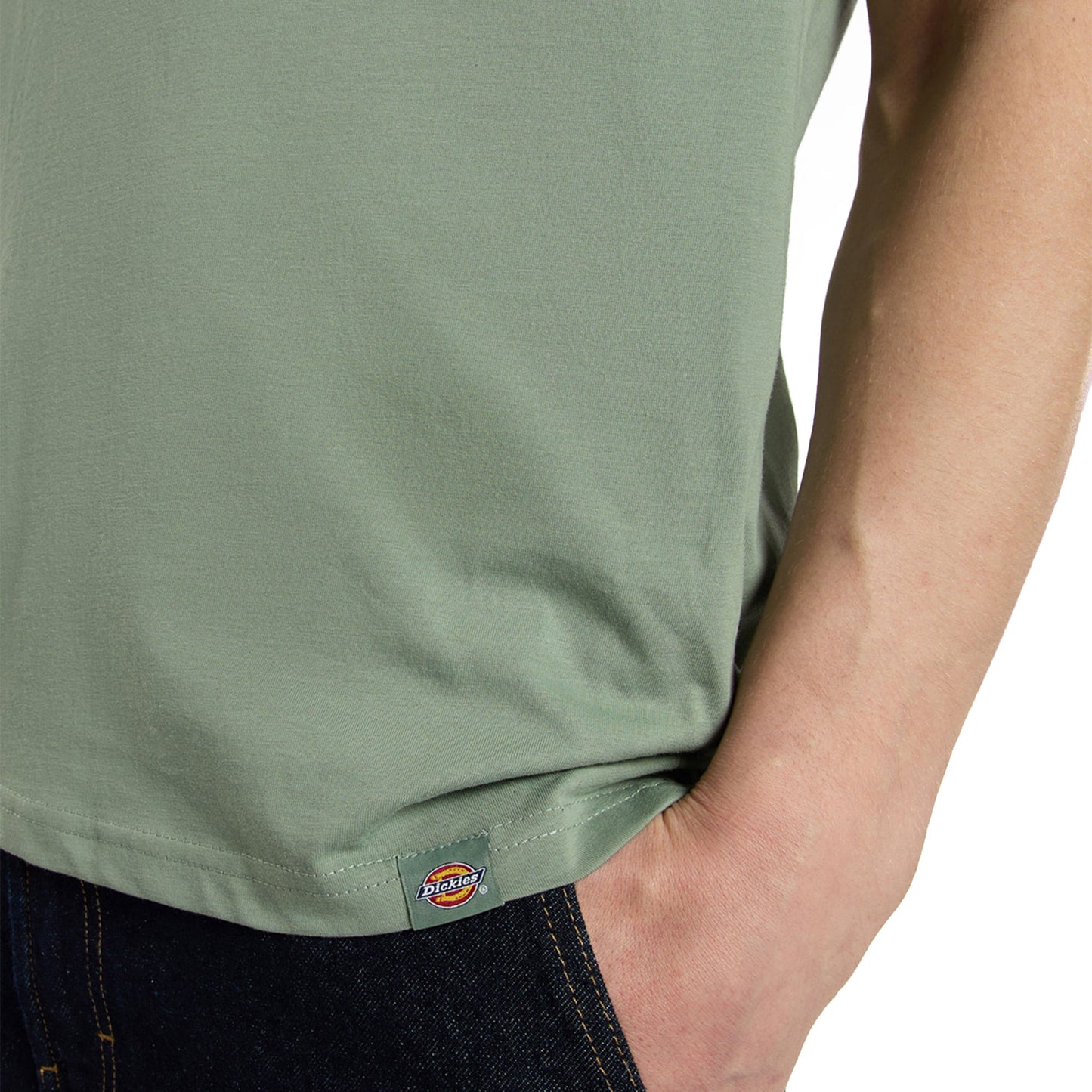 Dickies Aitkin Chest T-Shirt Sea Spray - DK0A4Y8OL19