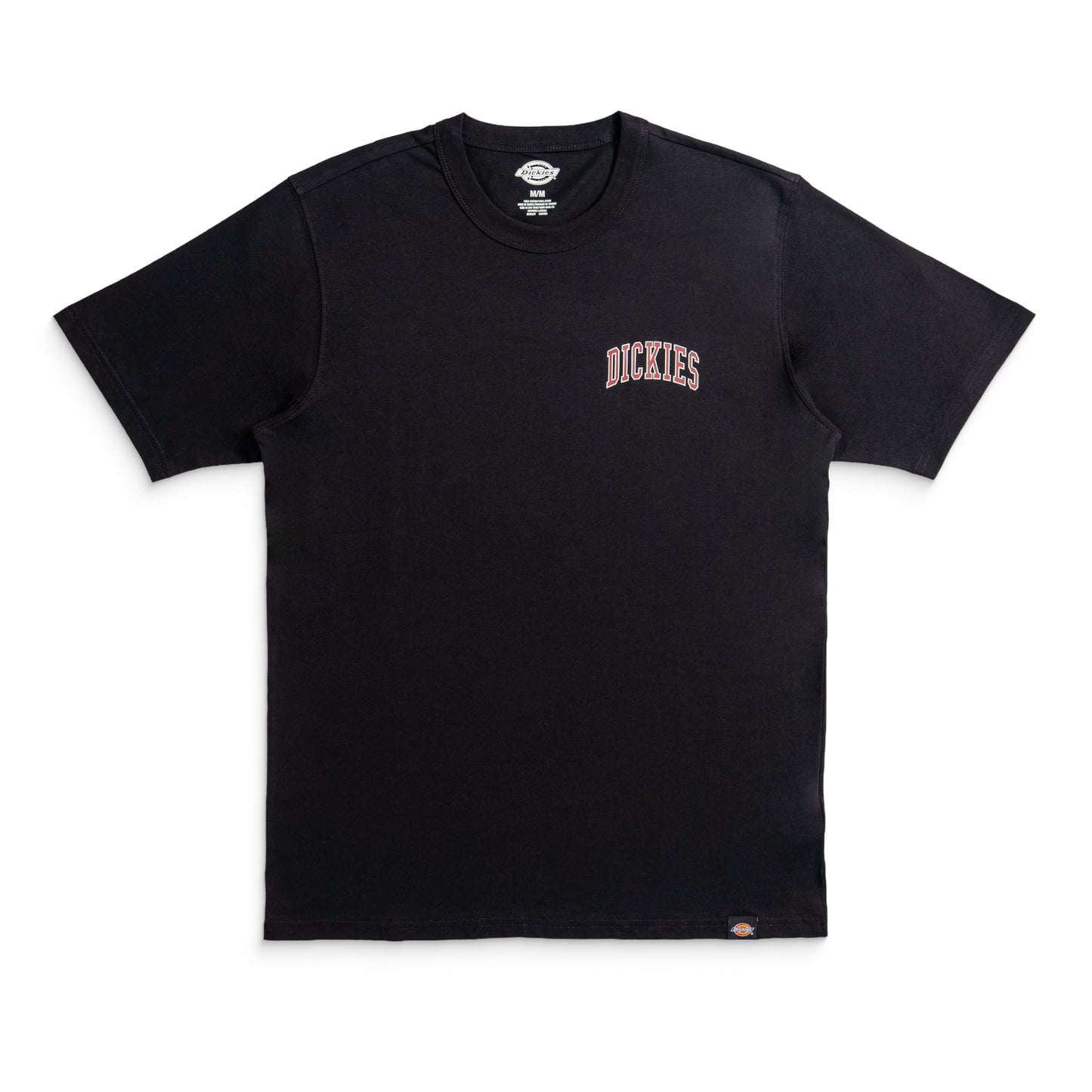 Dickies Aitkin Chest T-Shirt Black/Tibetan Red - DK0A4Y8OL25