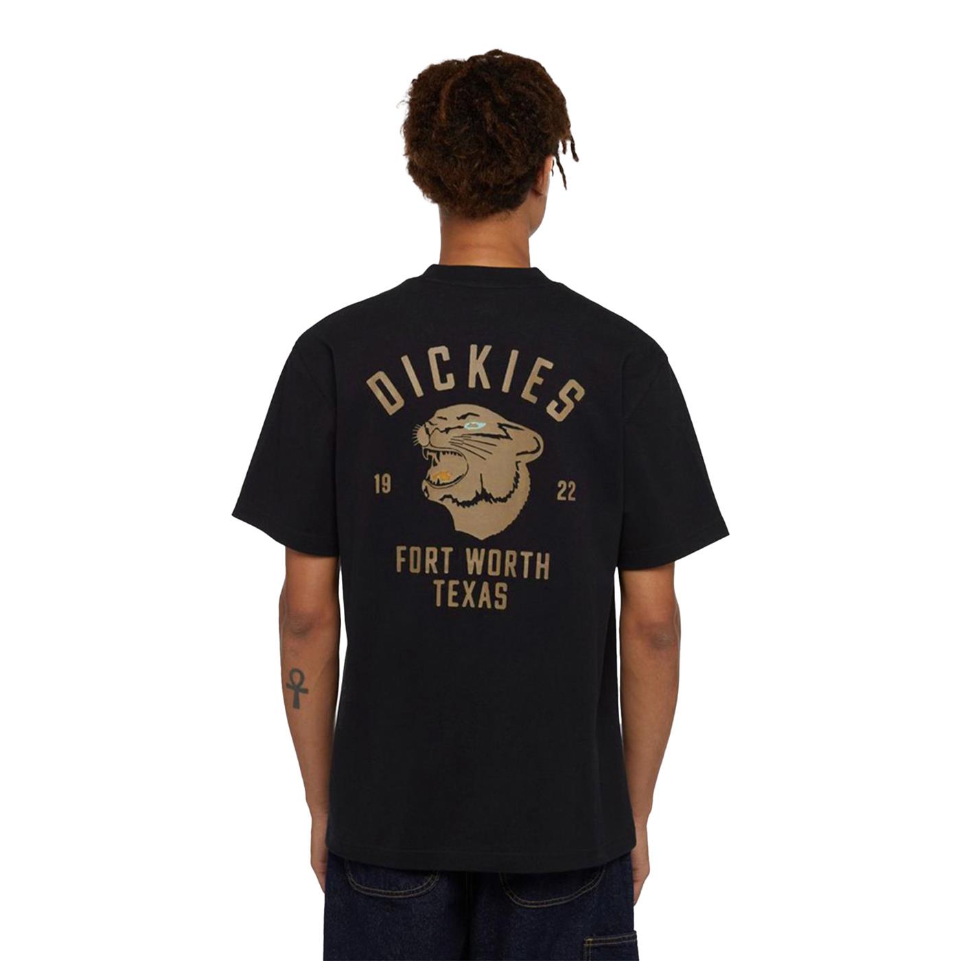 Dickies Panther SS Tee Black - DK0A4Z4IBLK